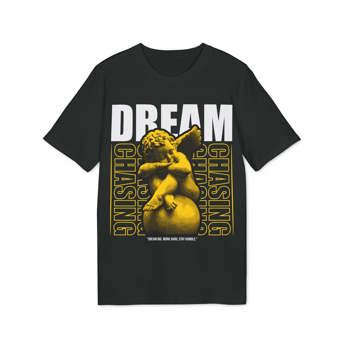 Dream chasing - Gods Way - Premium Bio Unisex T-Shirt - Front Print-0