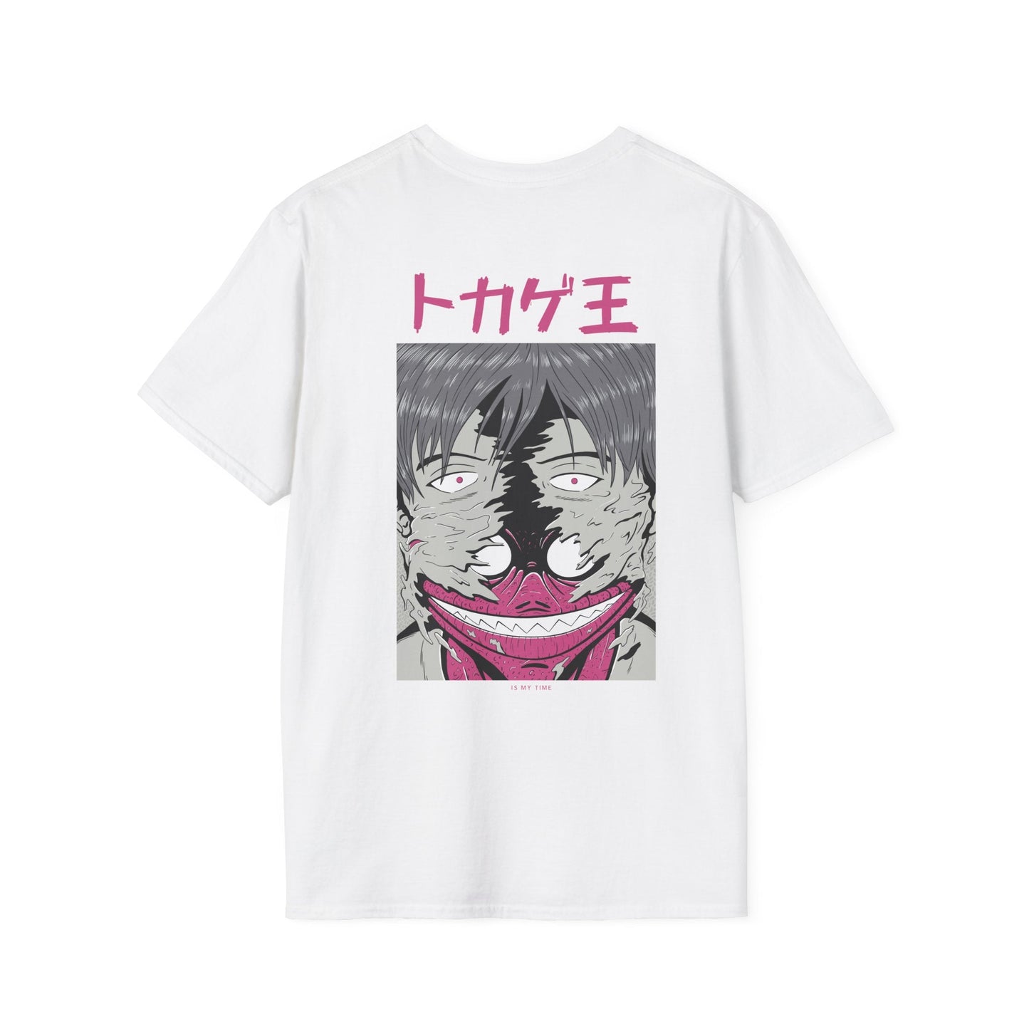 Is my Time - Japanese Horror - Unisex T-Shirt - Back Print-7