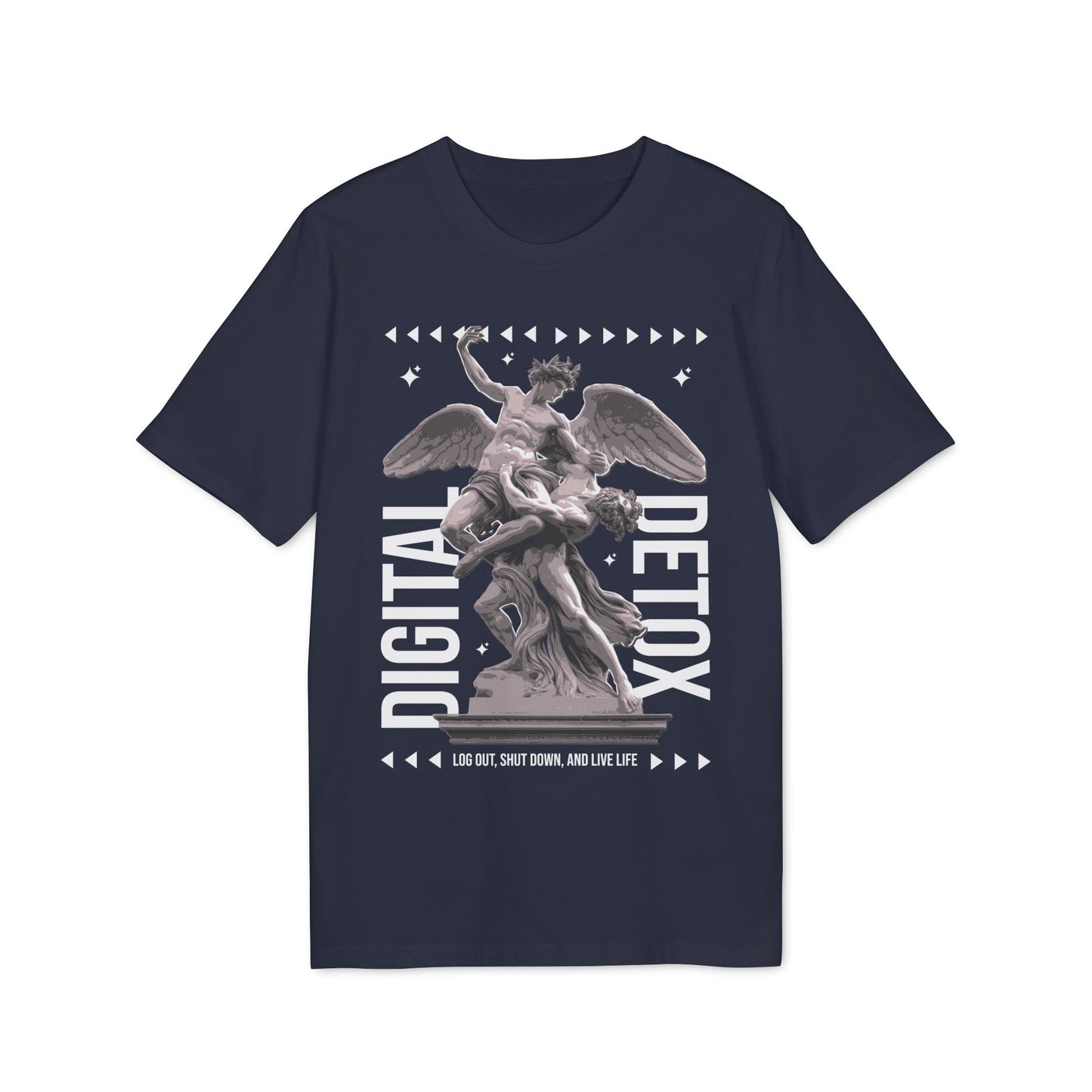 Digital Detox - Gods Way - Premium Bio Unisex T-Shirt - Front Print-5