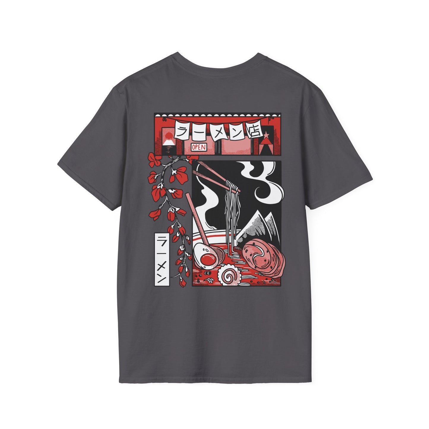 Ramen - Slice of Life - Unisex T-Shirt - Back Print-1