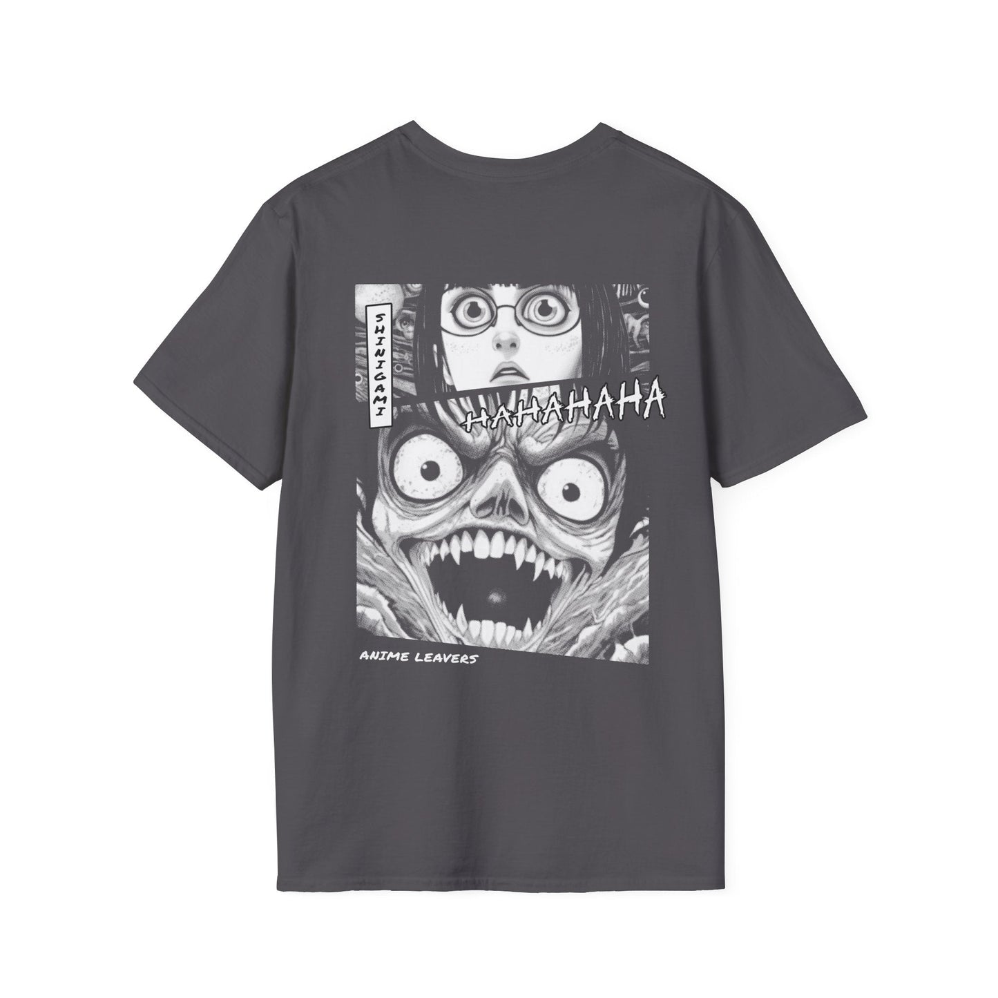 Anime Leavers - Anime World - Unisex T-Shirt - Back Print-1
