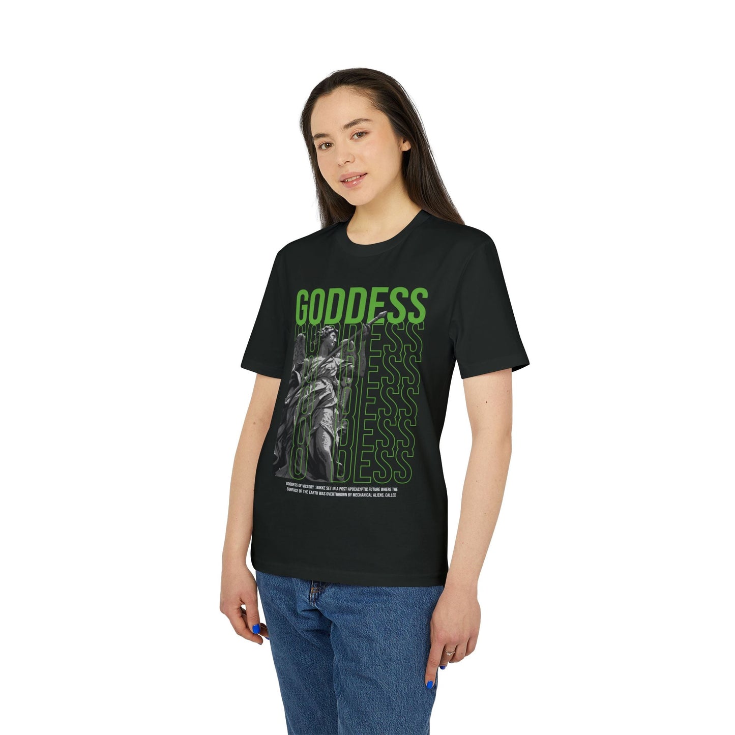 Goddess - Gods Way - Premium Bio Unisex T-Shirt - Front Print-2