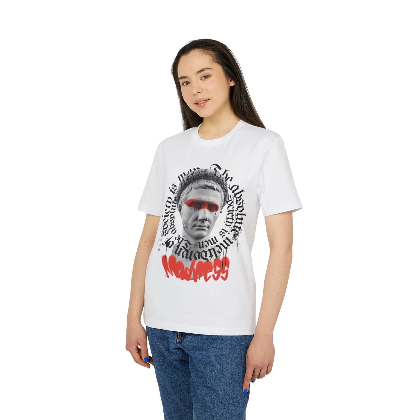 Madness - Gods Way - Premium Bio Unisex T-Shirt - Front Print-2