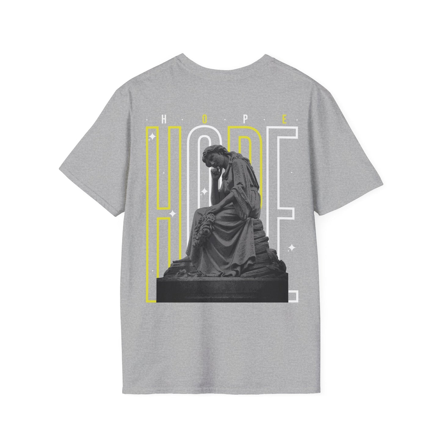 Hope - Streetwear - Gods Way - Unisex T-Shirt - Back Print-1