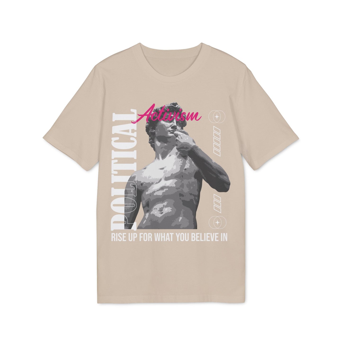 Political Activism - Gods Way - Premium Bio Unisex T-Shirt - Front Print-6