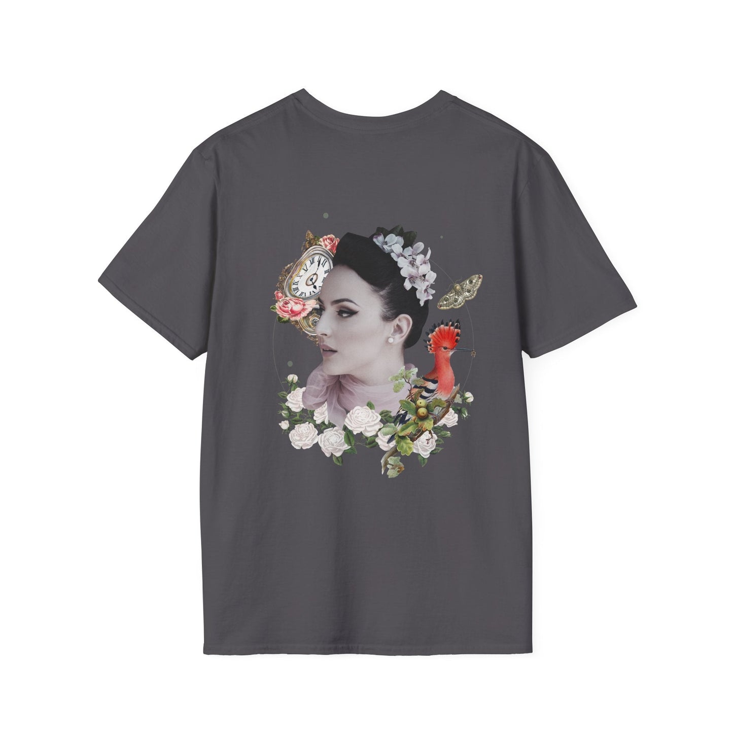 Woman - Quirky Collage - Unisex T-Shirt - Back Print-1