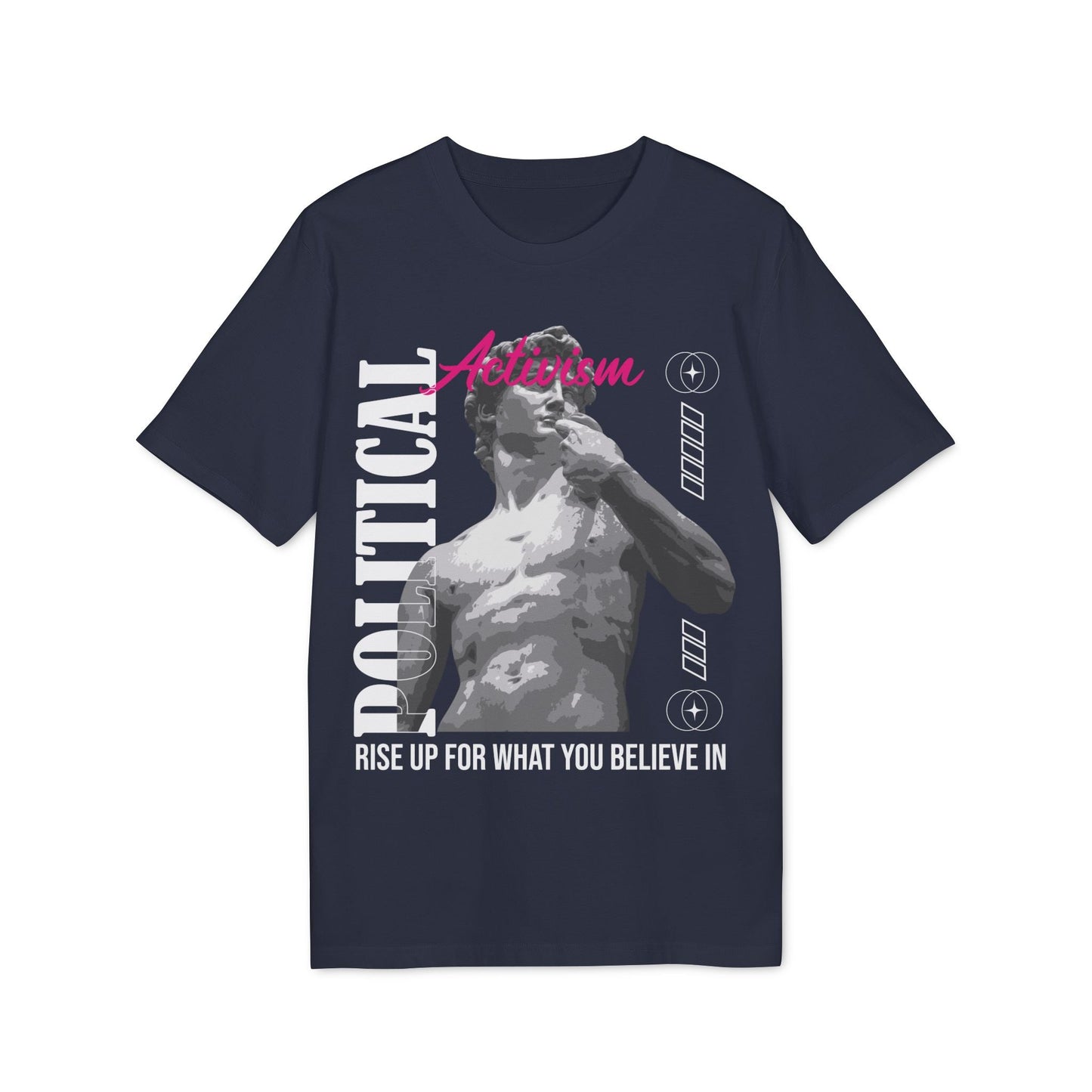Political Activism - Gods Way - Premium Bio Unisex T-Shirt - Front Print-5
