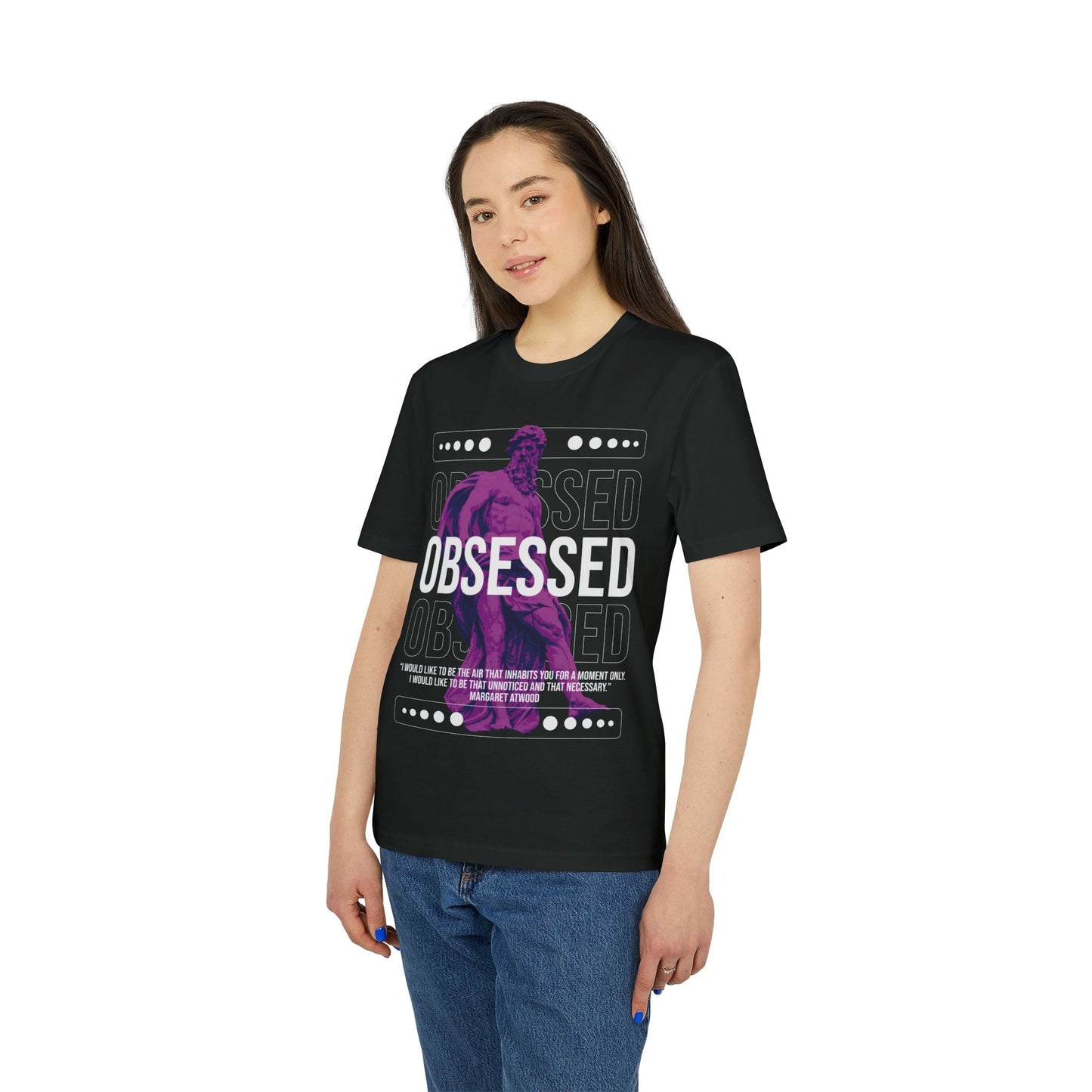 Obsessed - Gods Way - Premium Bio Unisex T-Shirt - Front Print-2