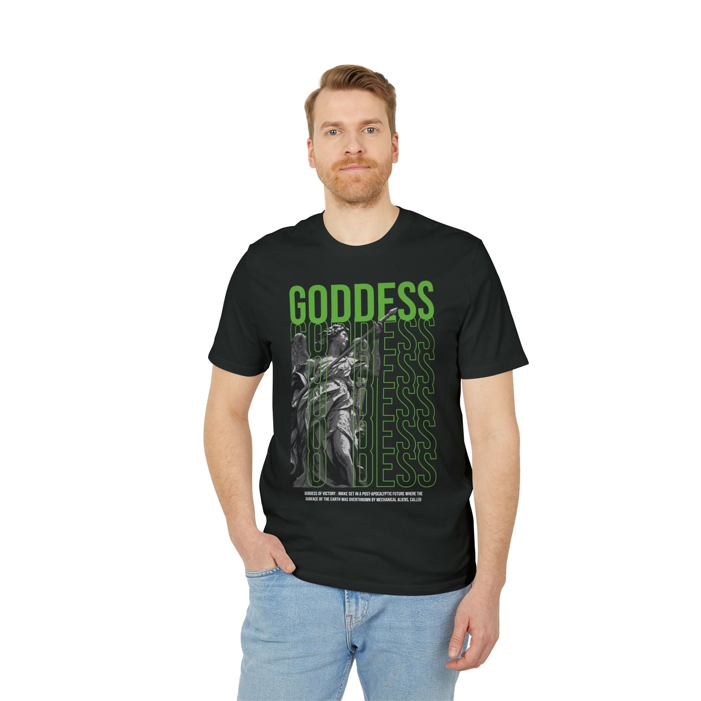 Goddess - Gods Way - Premium Bio Unisex T-Shirt - Front Print-4