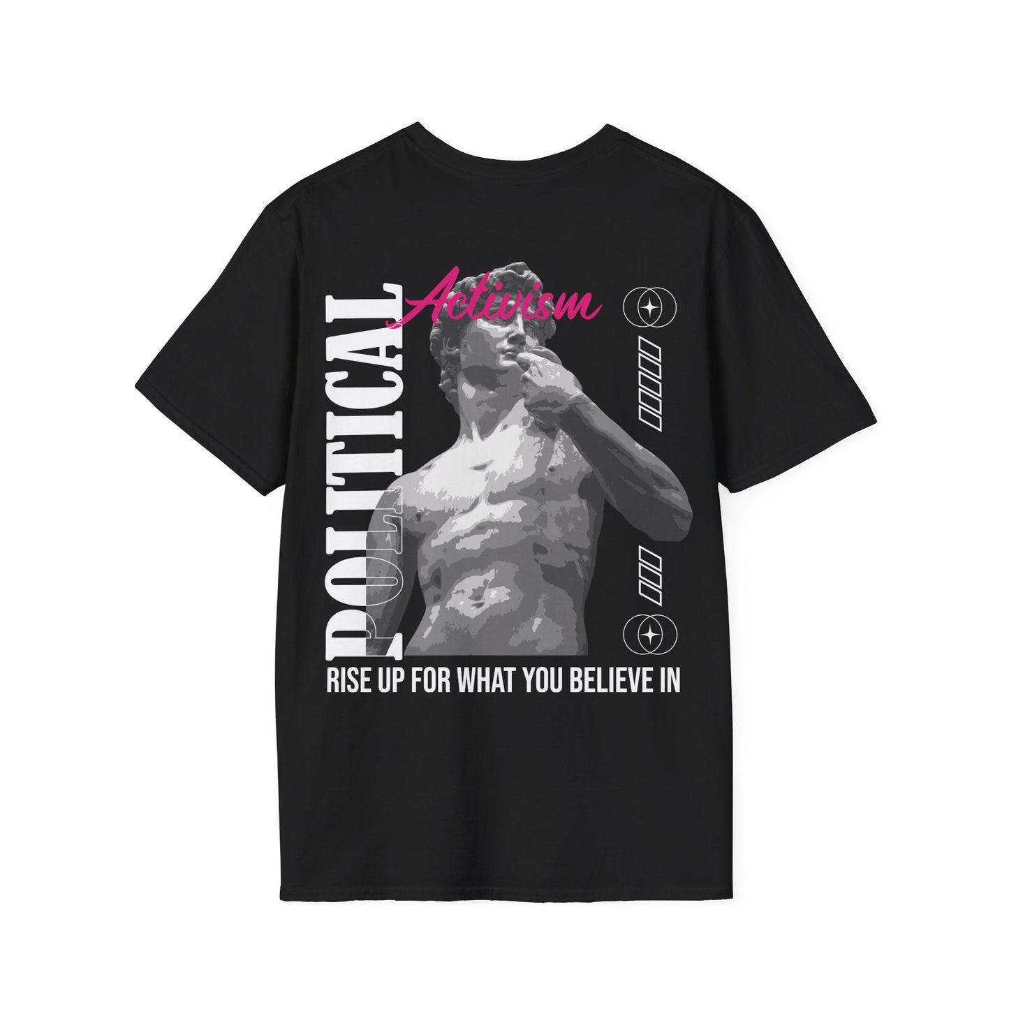 Political Activism - Streetwear - Gods Way - Unisex T-Shirt - Back Print-0