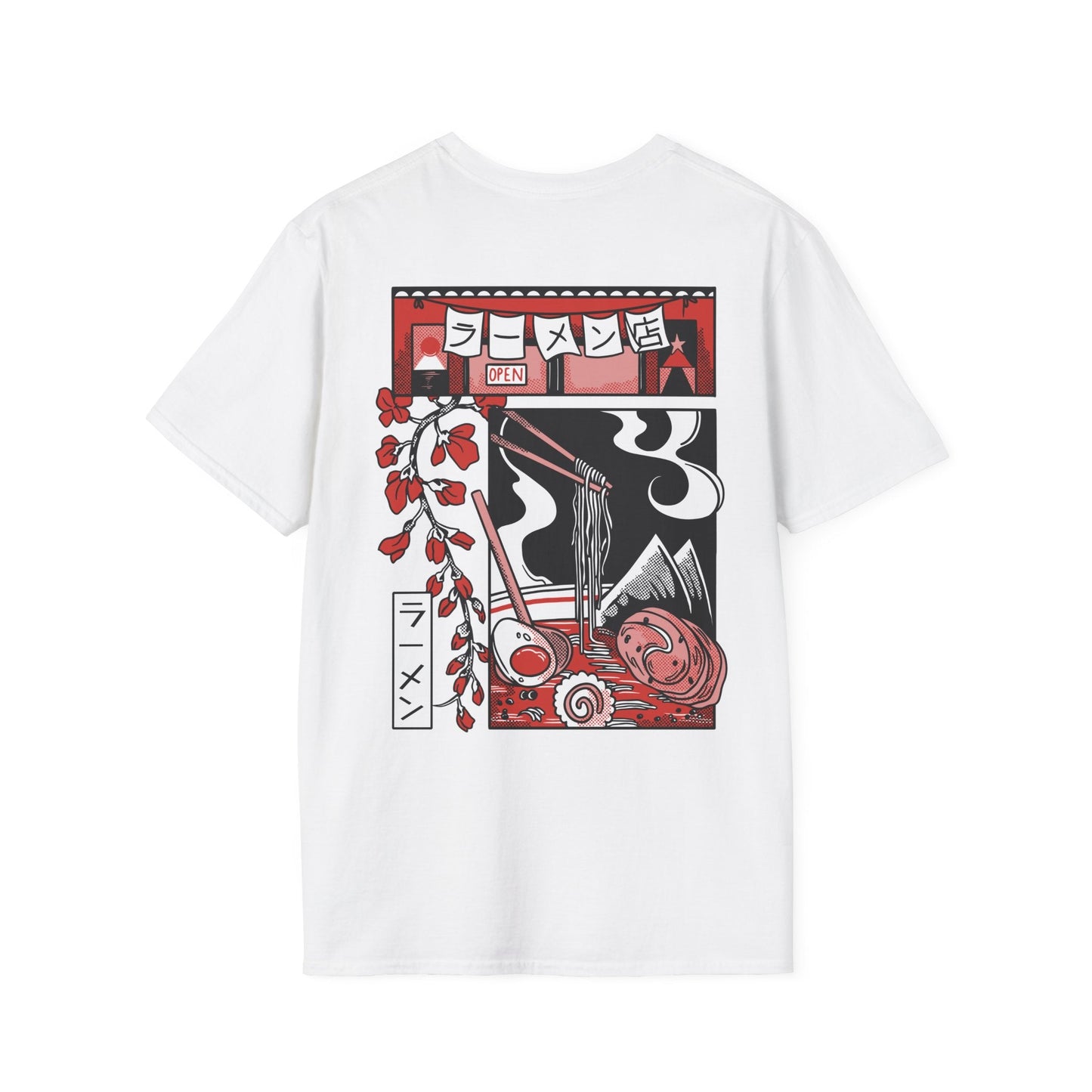 Ramen - Slice of Life - Unisex T-Shirt - Back Print-3