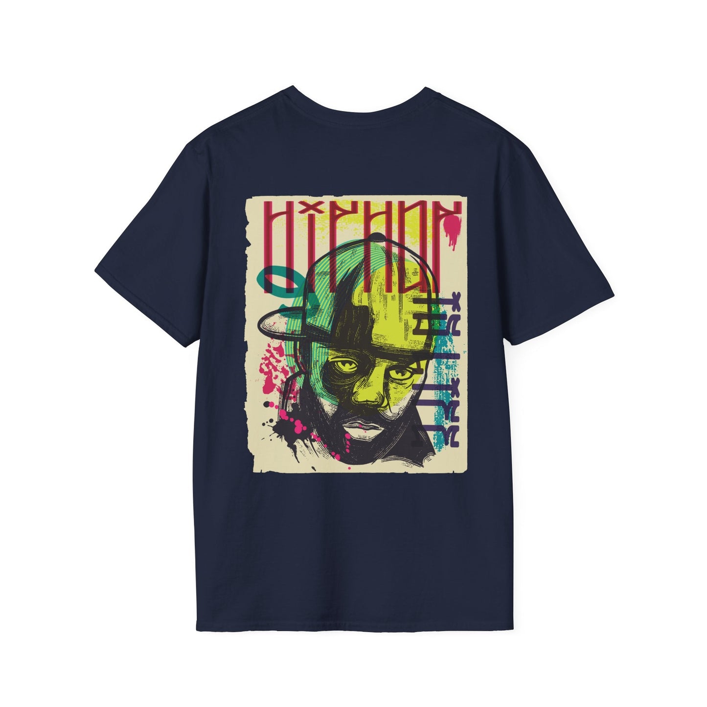Hip Hop - Urban Graffiti - Unisex T-Shirt - Back Print-2