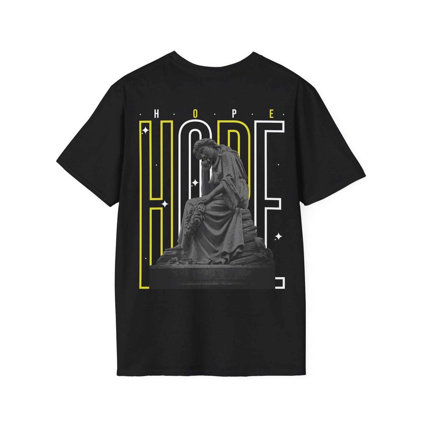 Hope - Streetwear - Gods Way - Unisex T-Shirt - Back Print-0
