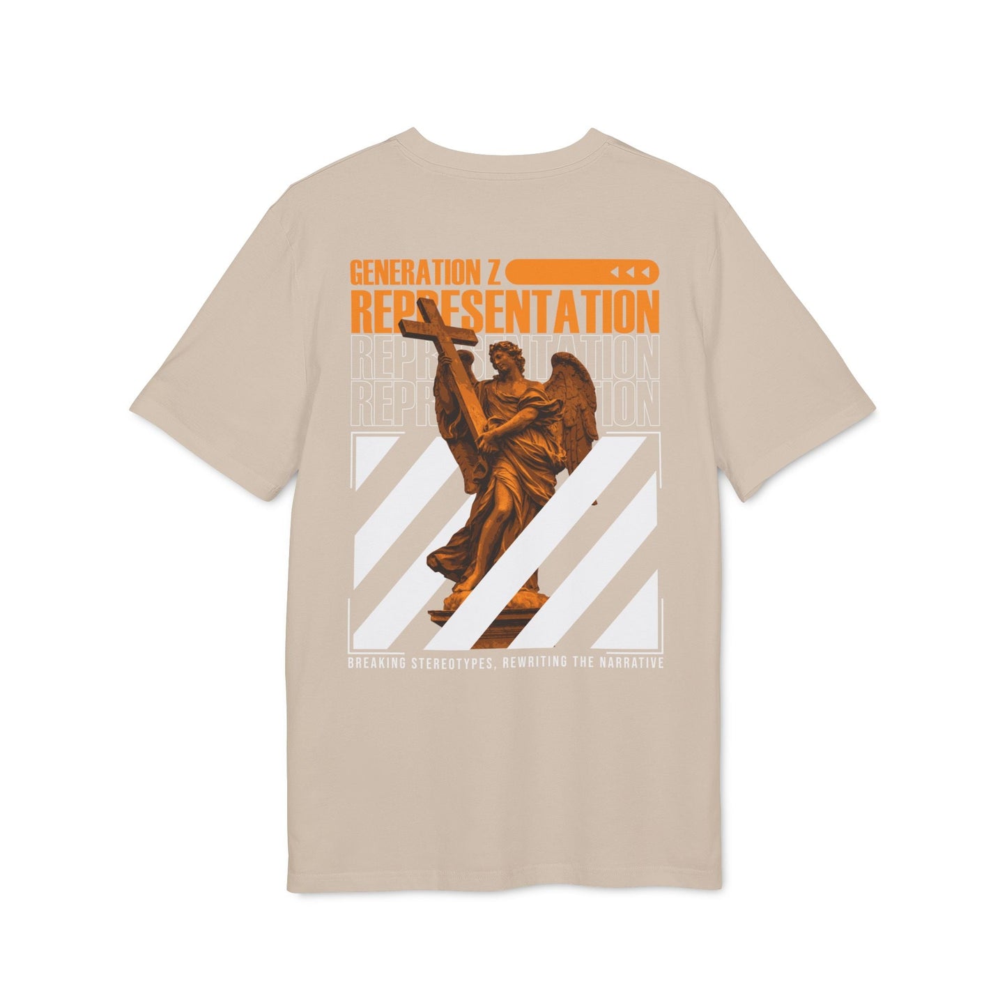 Generation Z Representation - Gods Way - Premium Bio Unisex T-Shirt - Back Print-6