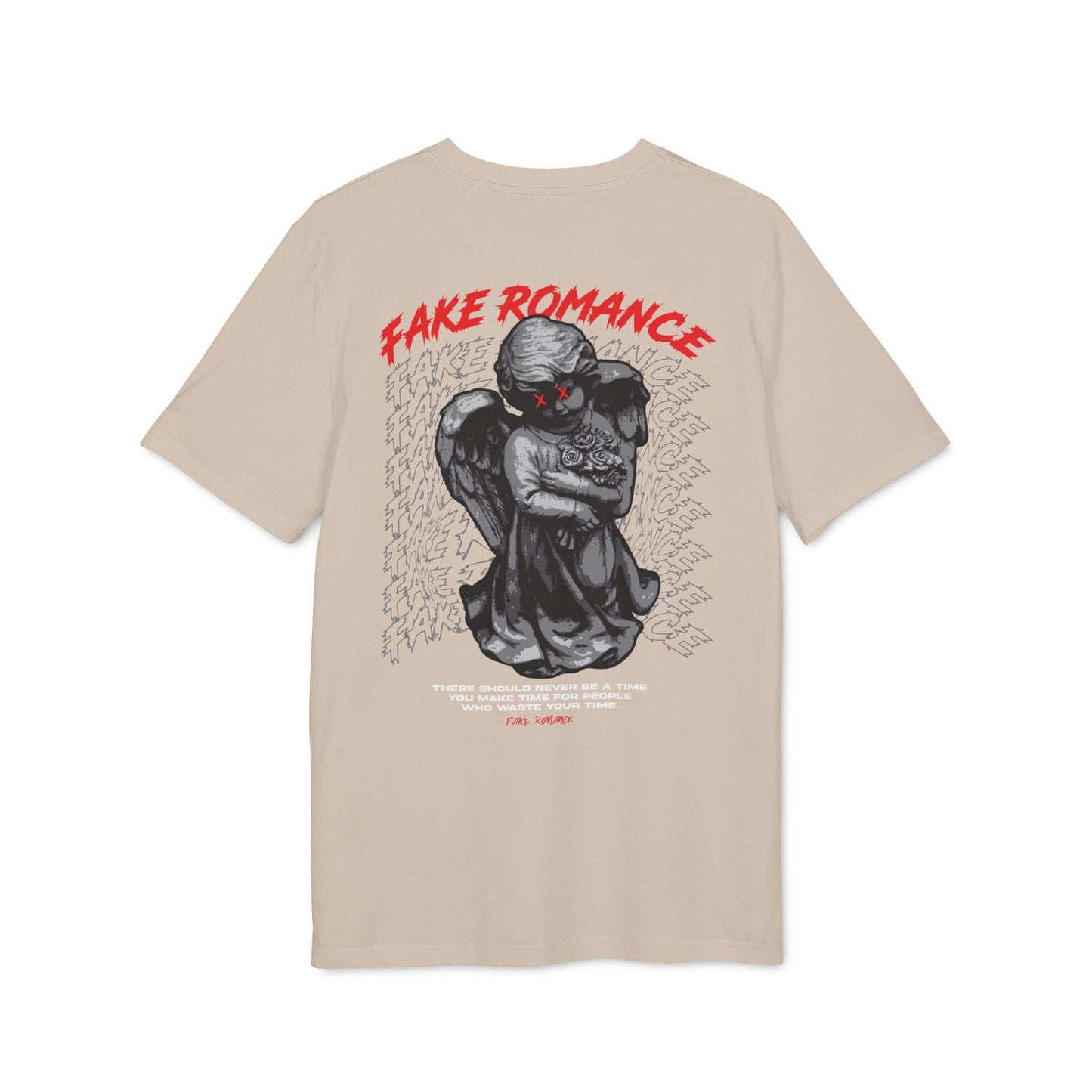 Fake Romance - Gods Way - Premium Bio Unisex T-Shirt - Back Print-6