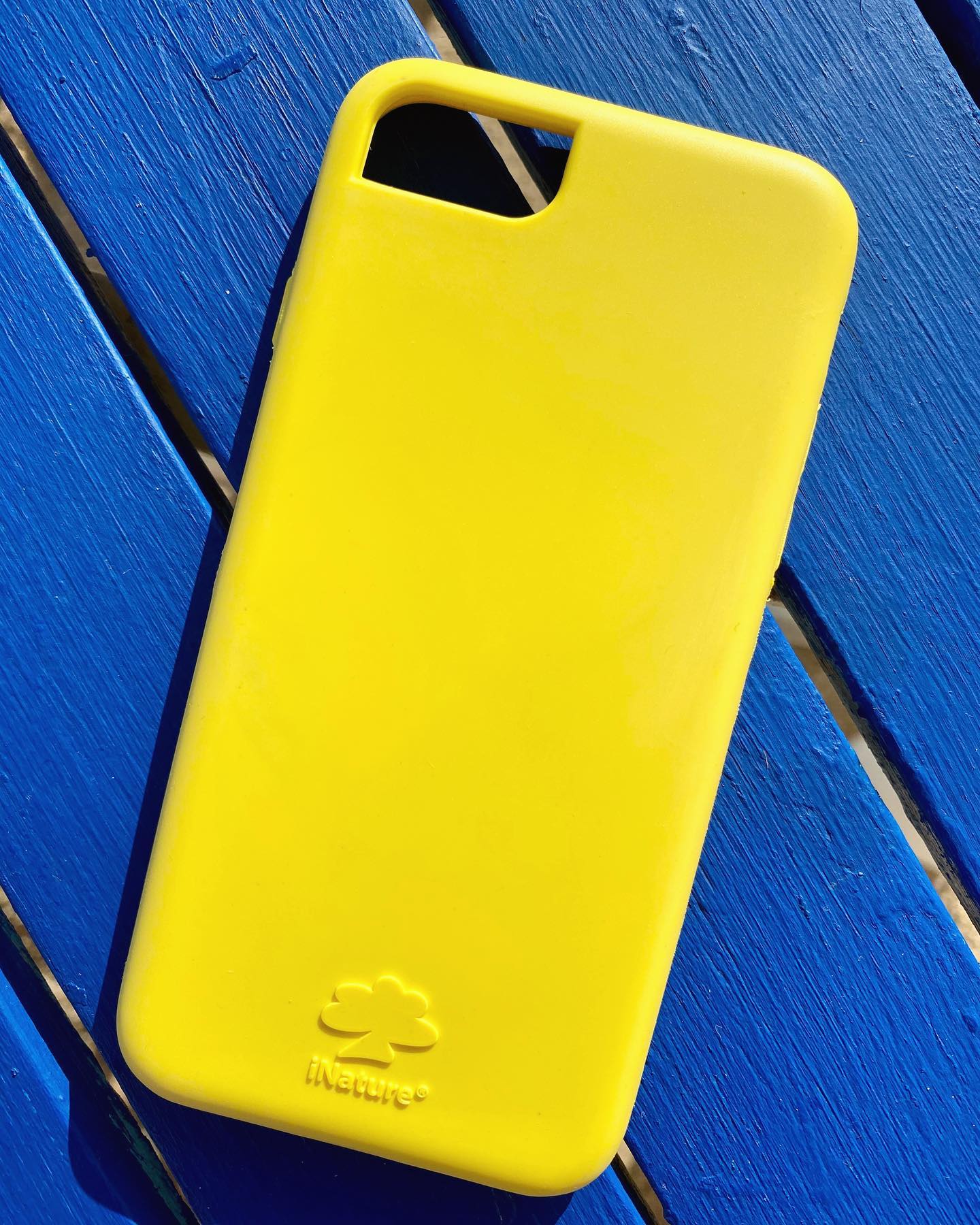 Custodia iNature iPhone 7/8/SE 2020 - Giallo-3
