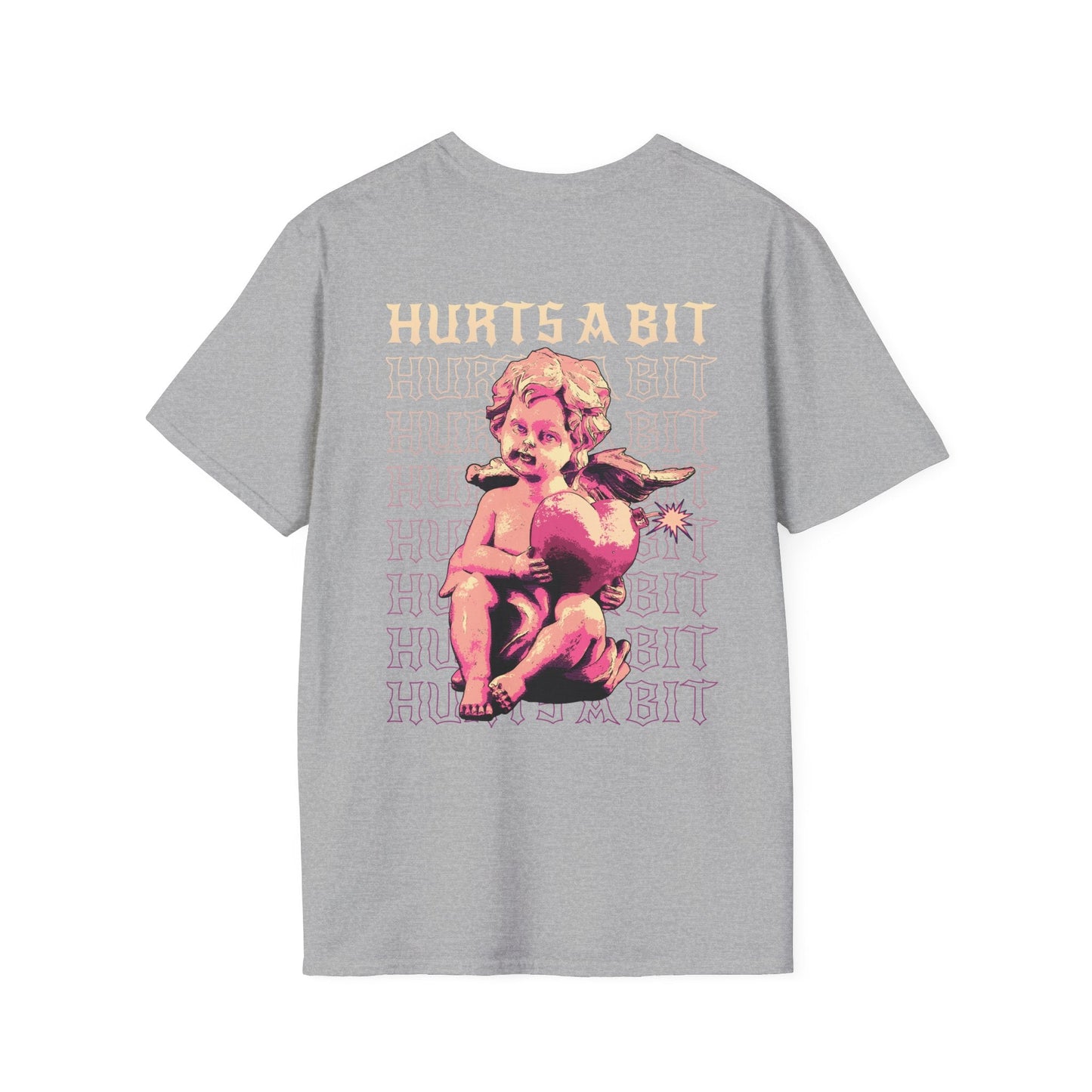 Hurts a bit - Streetwear - Gods Way - Unisex T-Shirt - Back Print-4