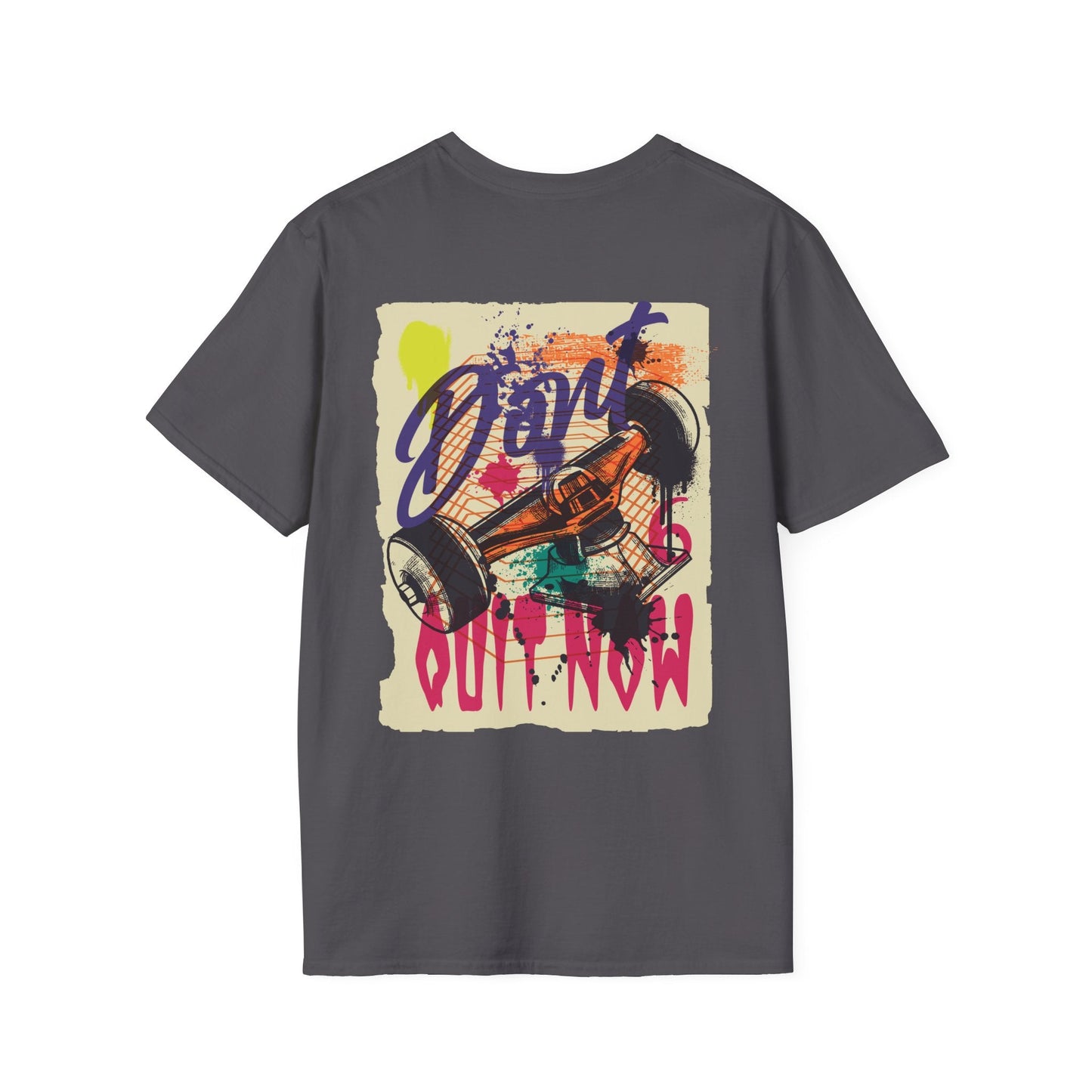 Skate Truck - Urban Graffiti - Unisex T-Shirt - Back Print-1