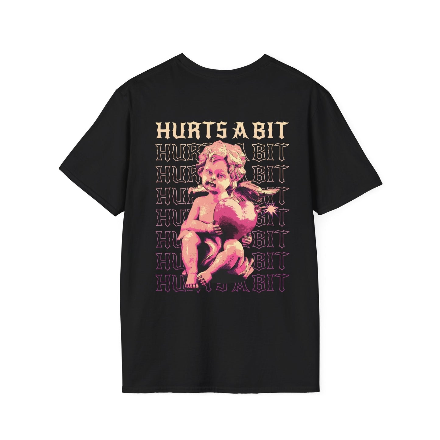 Hurts a bit - Streetwear - Gods Way - Unisex T-Shirt - Back Print-0