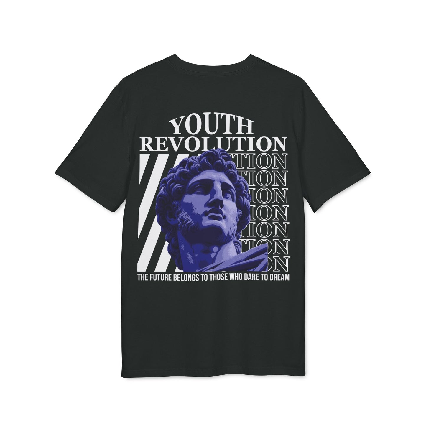 Youth Revolution - Gods Way - Premium Bio Unisex T-Shirt - Back Print-0