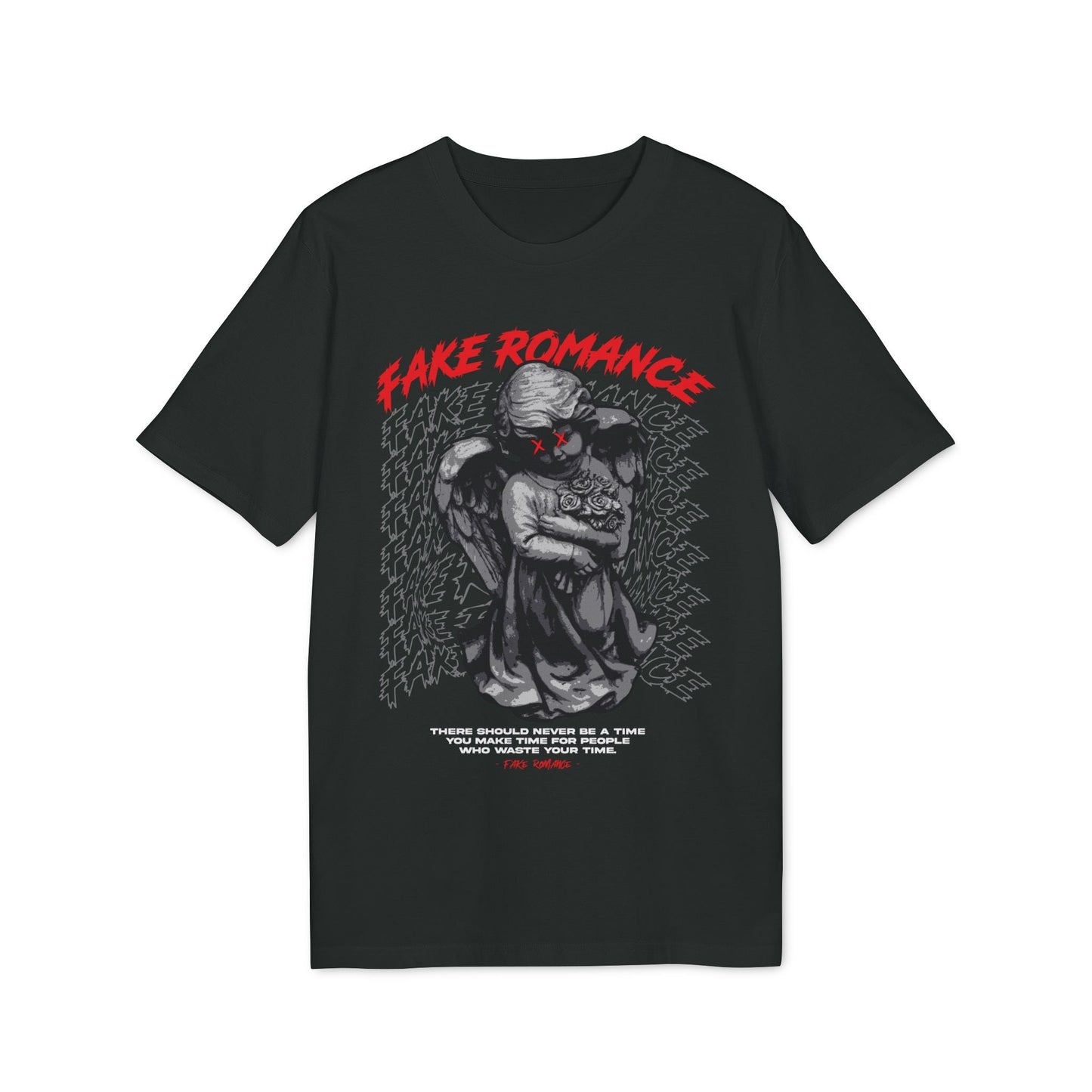 Fake Romance - Gods Way - Premium Bio Unisex T-Shirt - Front Print-0