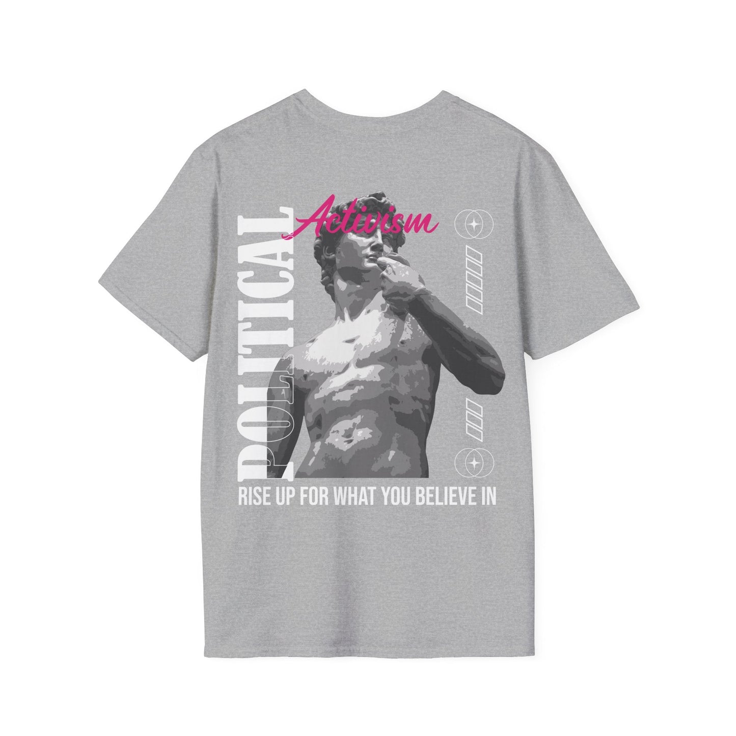Political Activism - Streetwear - Gods Way - Unisex T-Shirt - Back Print-1