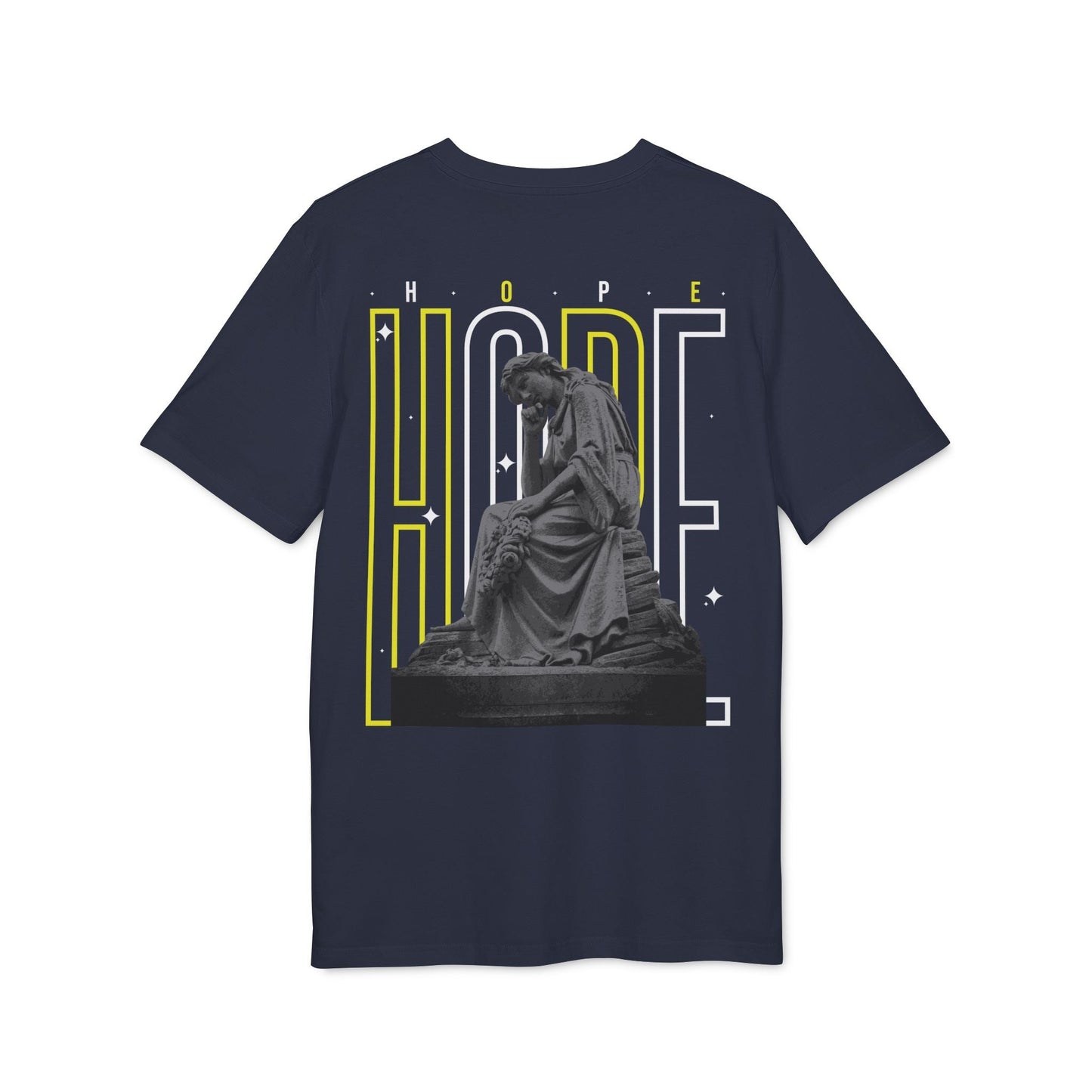 Hope - Gods Way - Premium Bio Unisex T-Shirt - Back Print-5