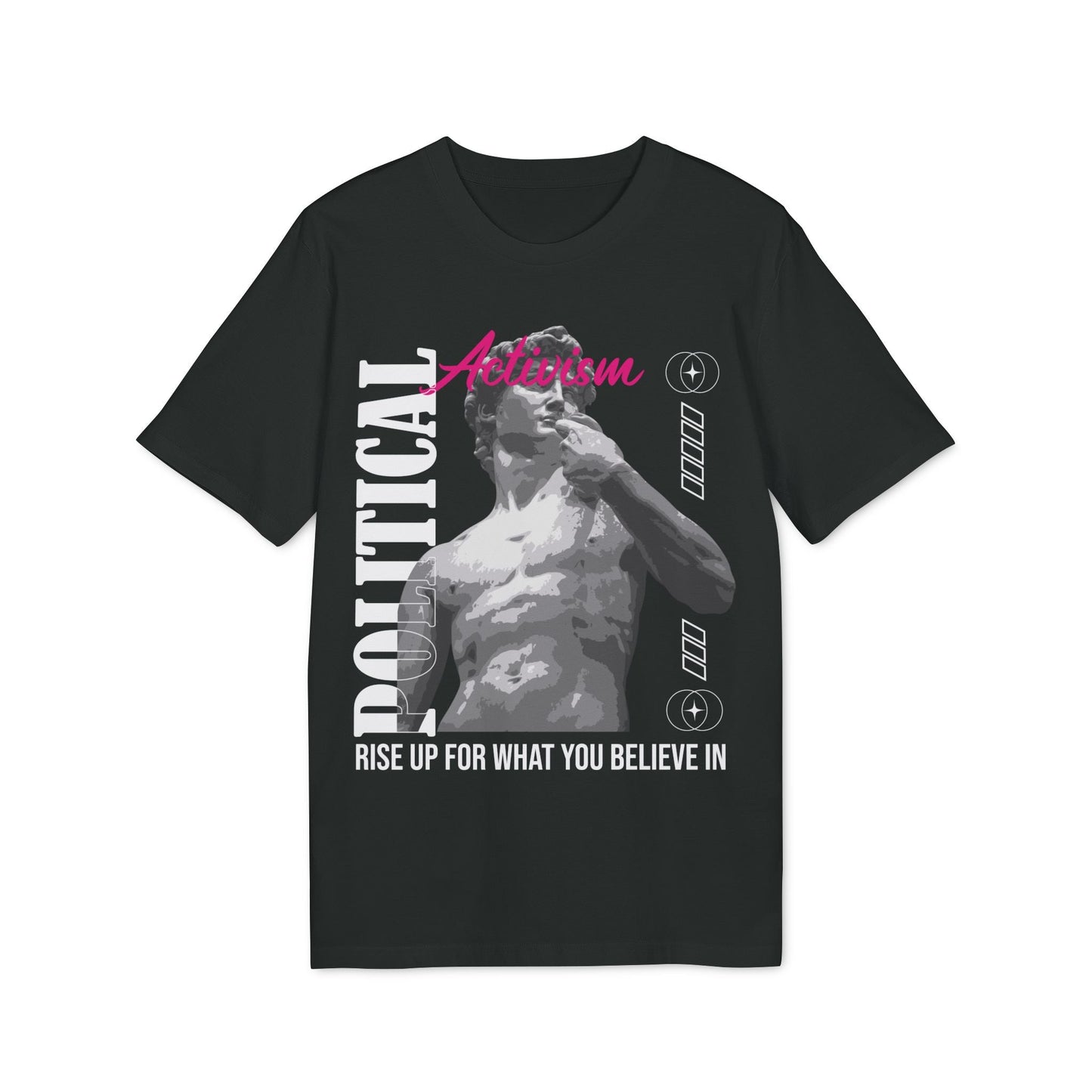 Political Activism - Gods Way - Premium Bio Unisex T-Shirt - Front Print-0