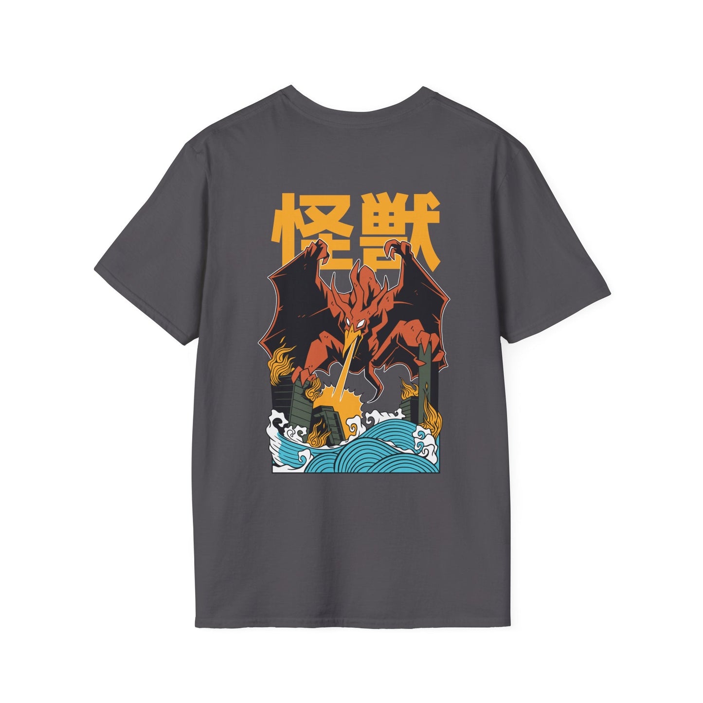 Phoenix - Kaiju Monster - Unisex T-Shirt - Back Print-5