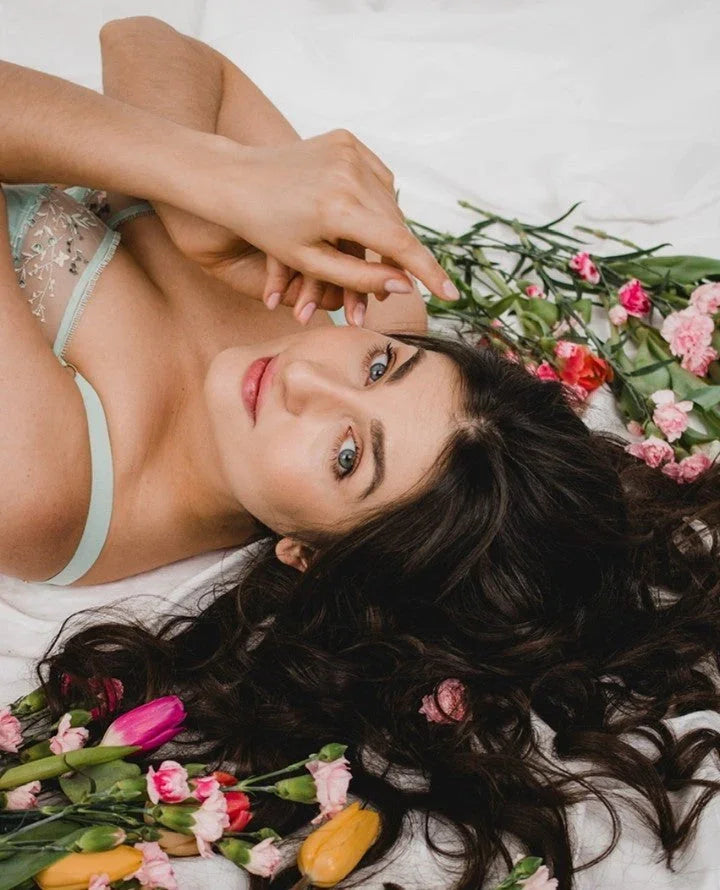 Sheer Mesh Tulle Full Coverage Bra Juno - STREET STYLE