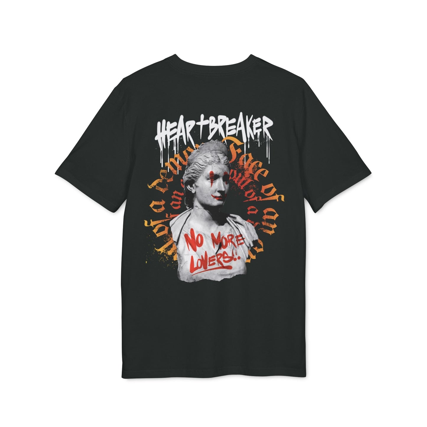 Heartbreaker No more Lovers - Gods Way - Premium Bio Unisex T-Shirt - Back Print-0