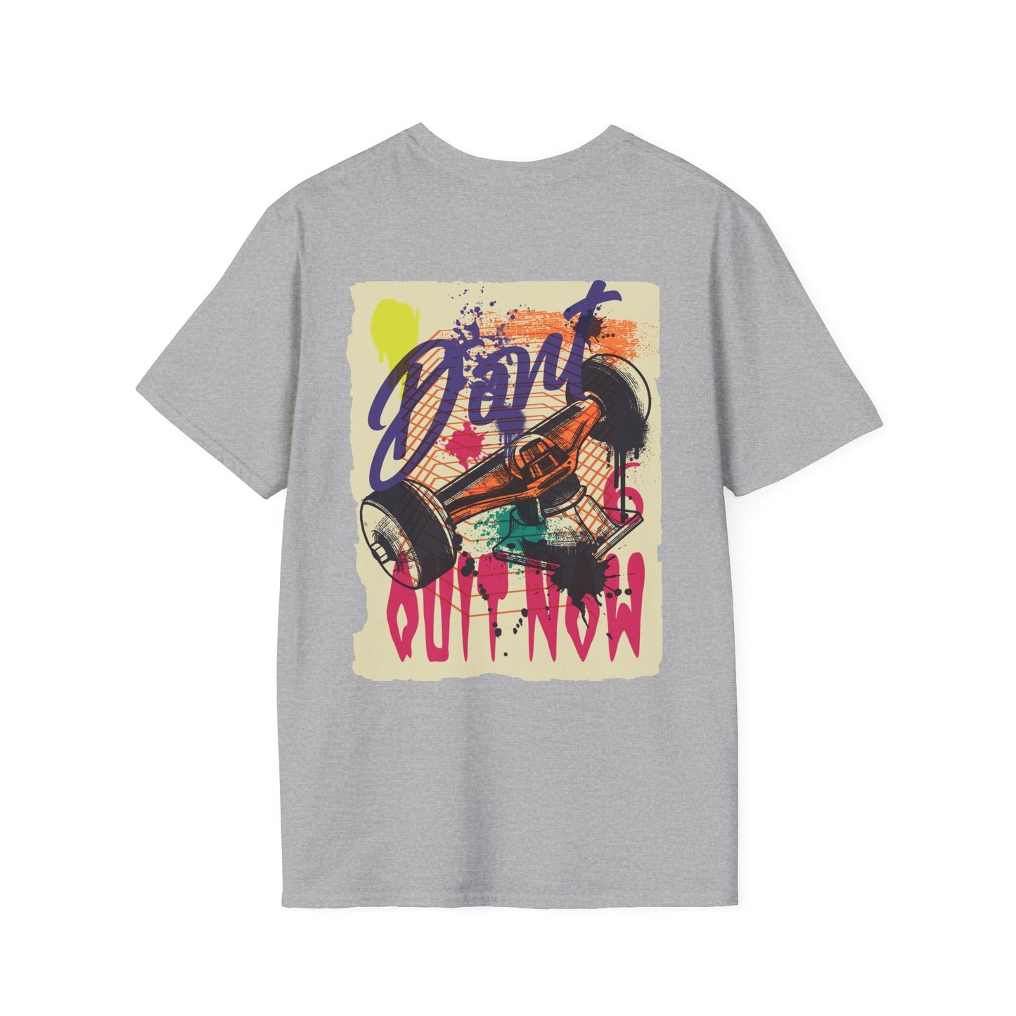 Skate Truck - Urban Graffiti - Unisex T-Shirt - Back Print-4
