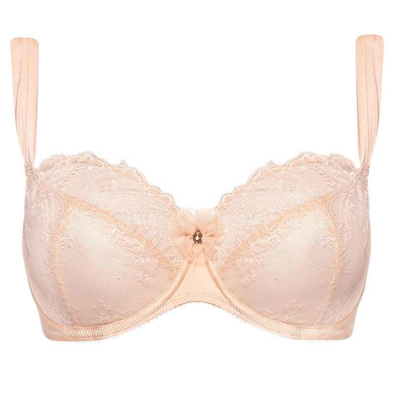 Ajour Mathieu 3-Part Cup Sheer Lace Bra - STREET STYLE