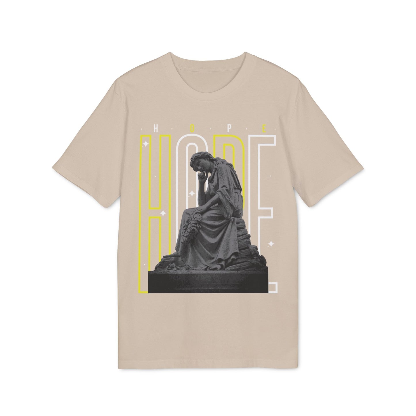 Hope - Gods Way - Premium Bio Unisex T-Shirt - Front Print-6