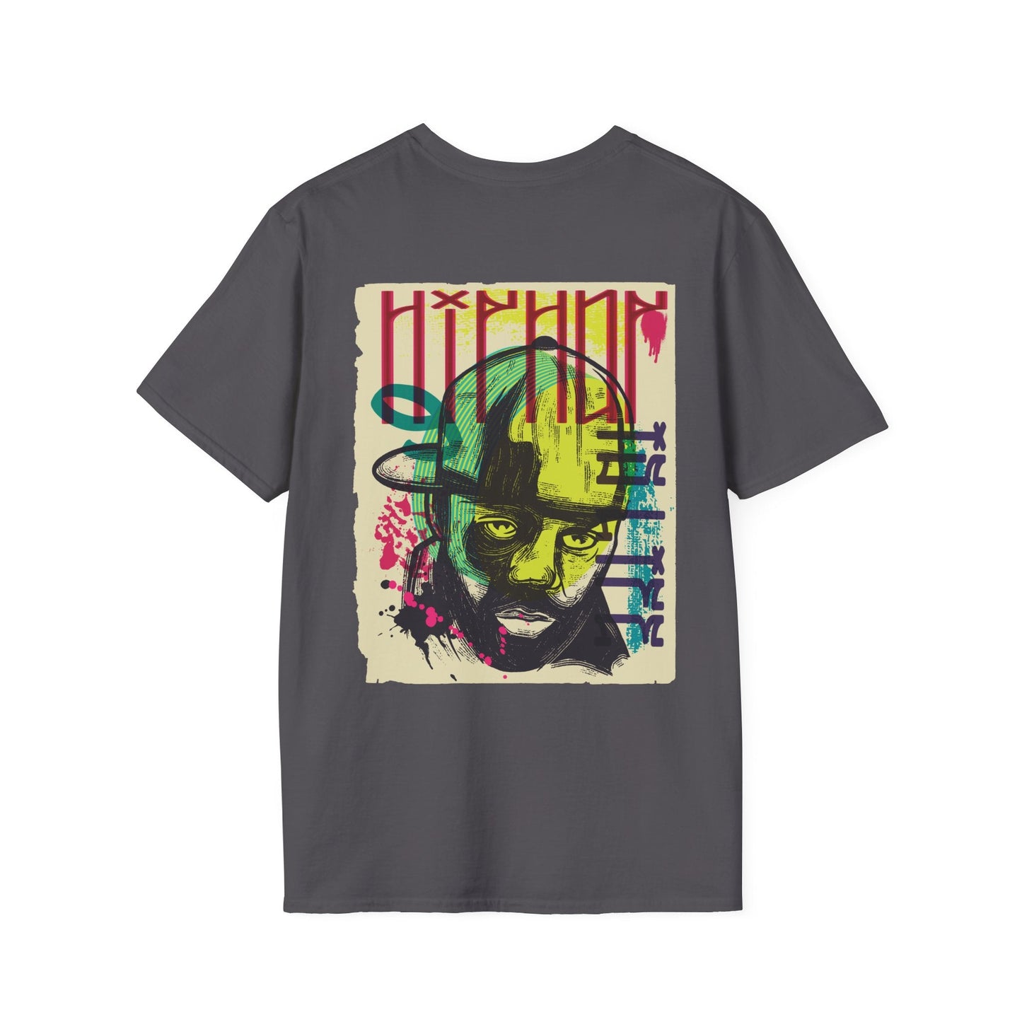Hip Hop - Urban Graffiti - Unisex T-Shirt - Back Print-1