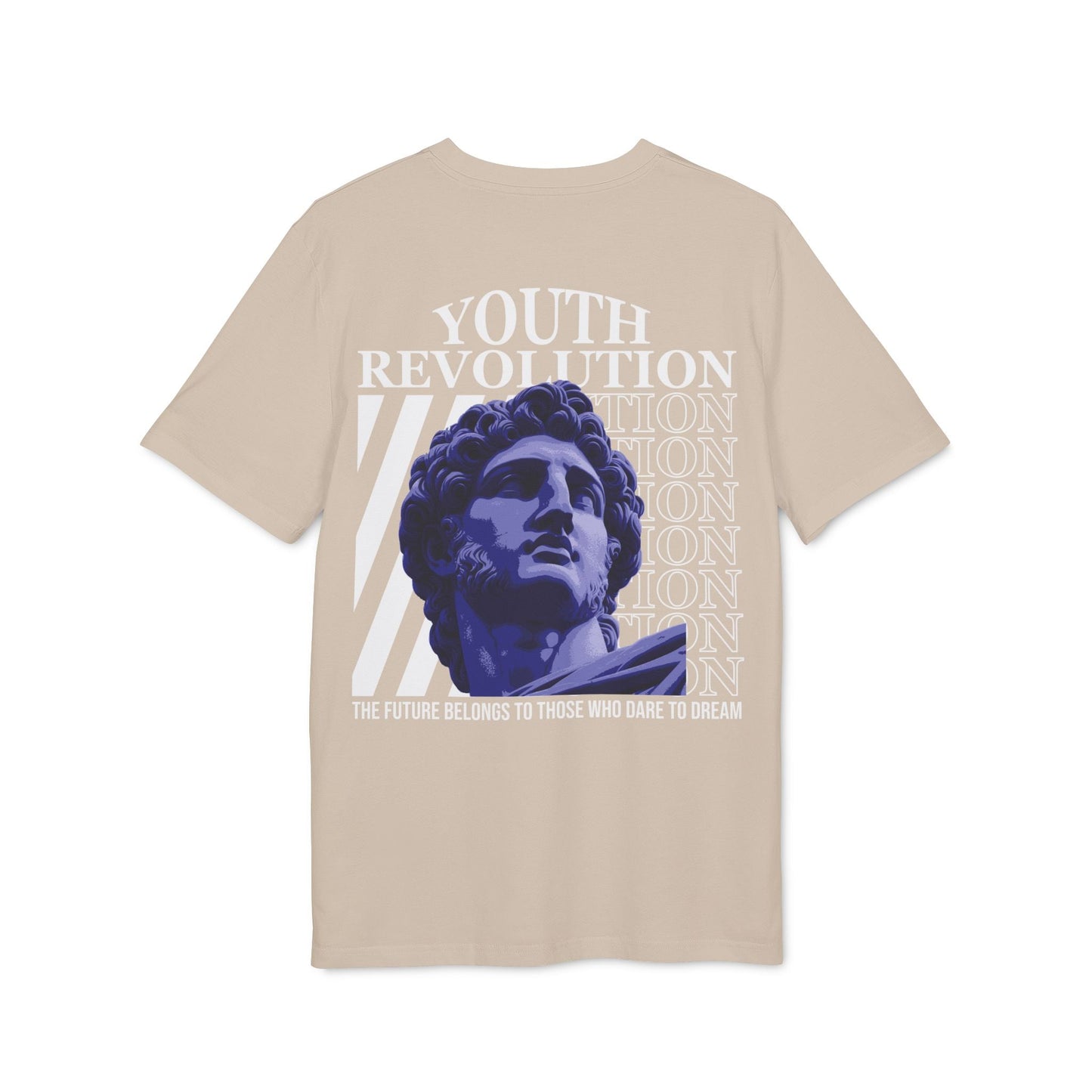 Youth Revolution - Gods Way - Premium Bio Unisex T-Shirt - Back Print-6