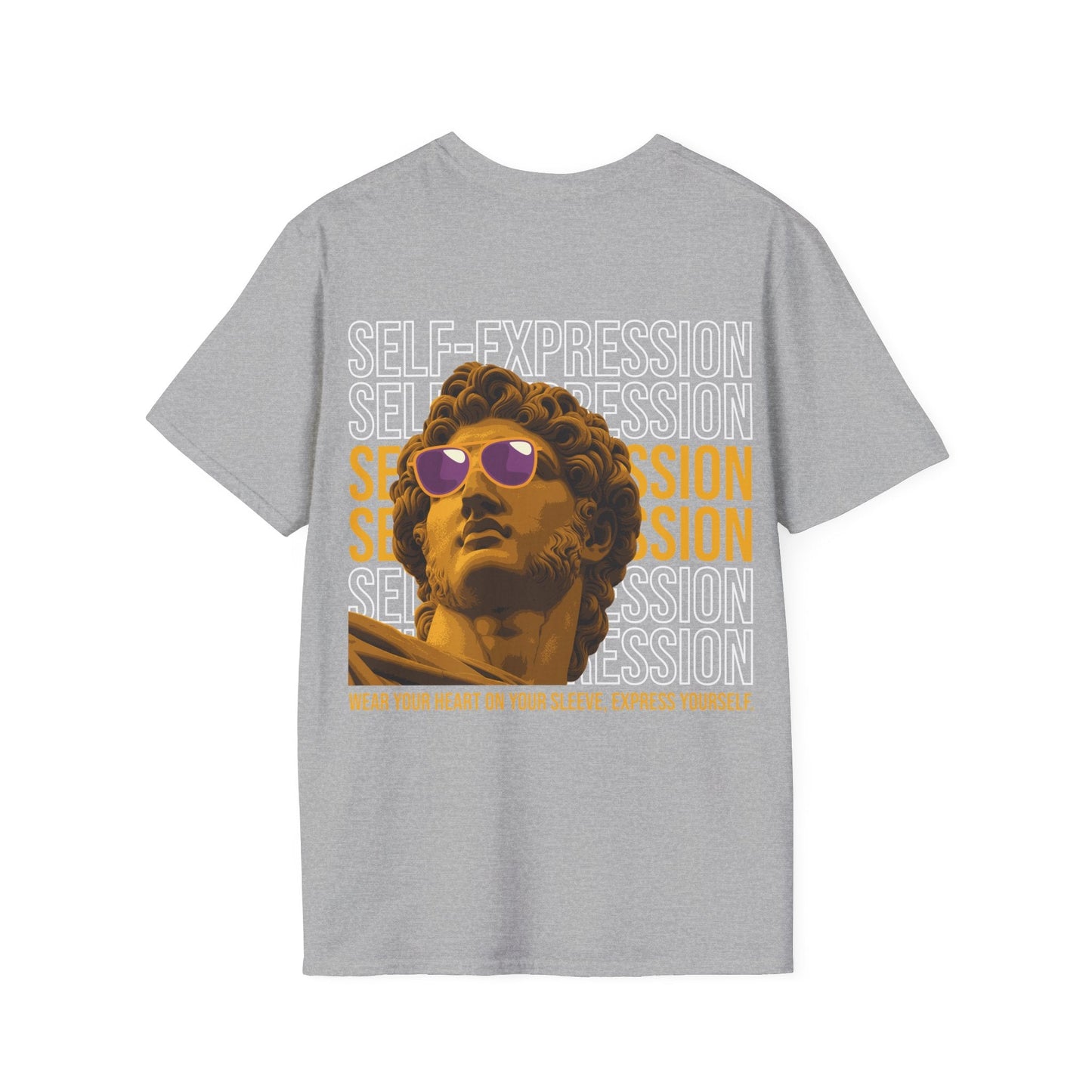 Self-Expression - Streetwear - Gods Way - Unisex T-Shirt - Back Print-1