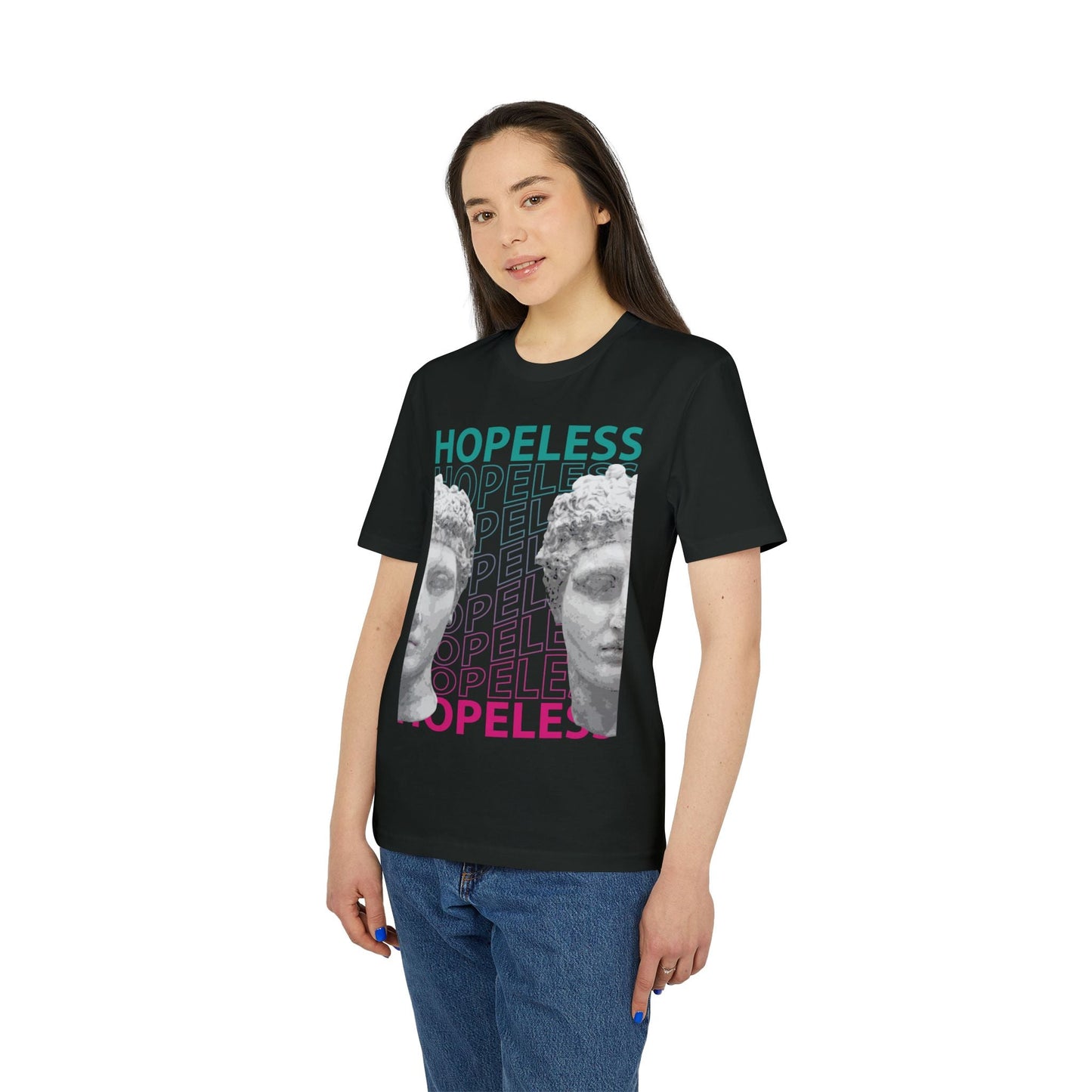 Two Face Hopeless - Gods Way - Premium Bio Unisex T-Shirt - Front Print-2