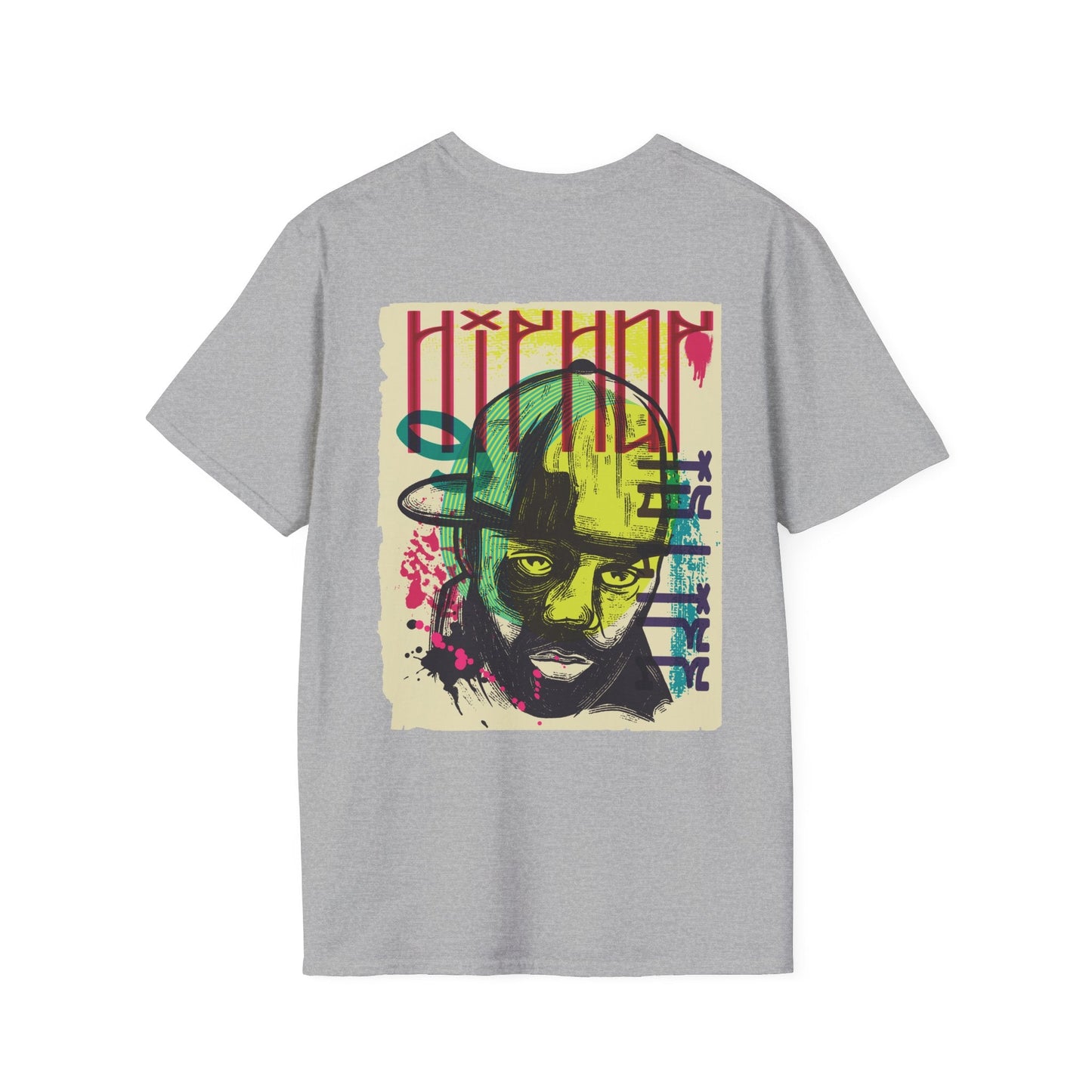 Hip Hop - Urban Graffiti - Unisex T-Shirt - Back Print-4