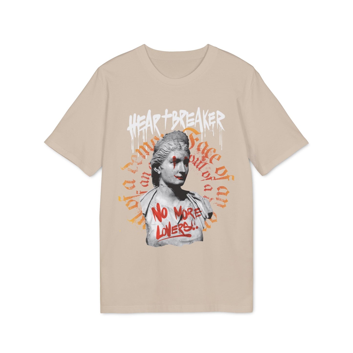 Heartbreaker No more Lovers - Gods Way - Premium Bio Unisex T-Shirt - Front Print-6