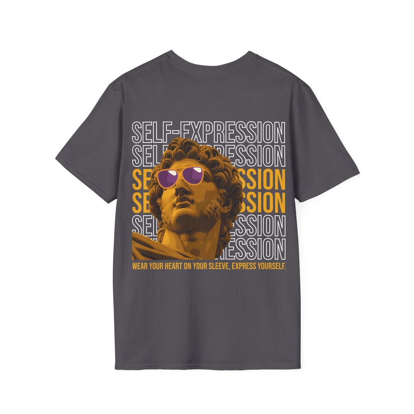 Self-Expression - Streetwear - Gods Way - Unisex T-Shirt - Back Print-2