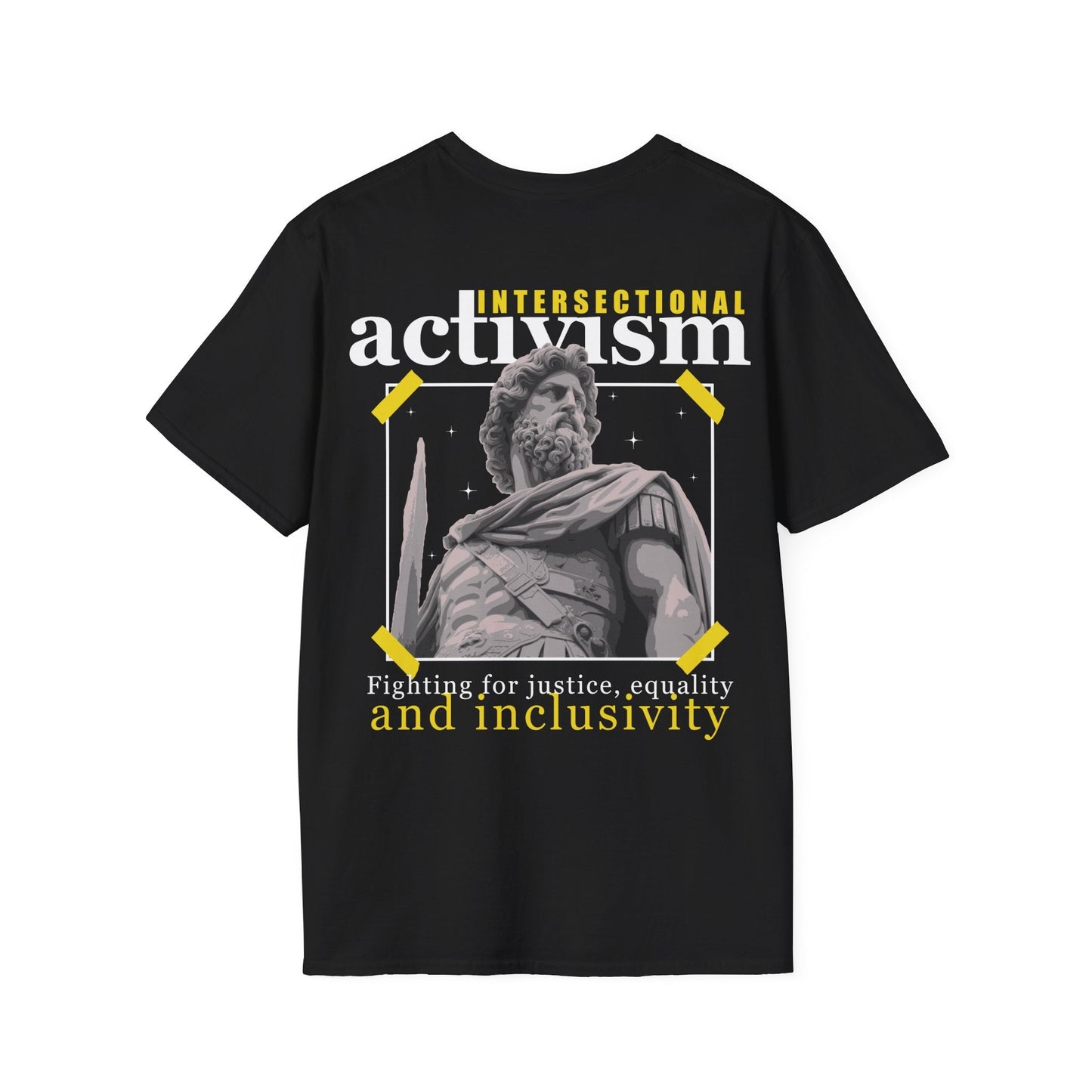 Intersectional Activism - Streetwear - Gods Way - Unisex T-Shirt - Back Print-0