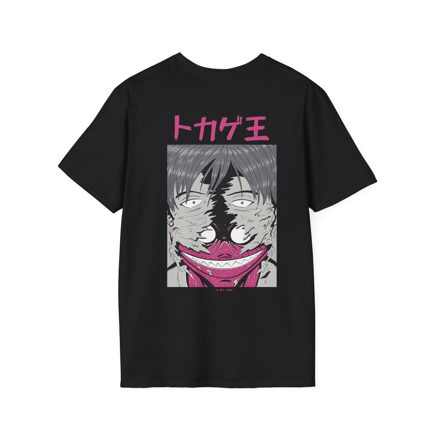 Is my Time - Japanese Horror - Unisex T-Shirt - Back Print-0