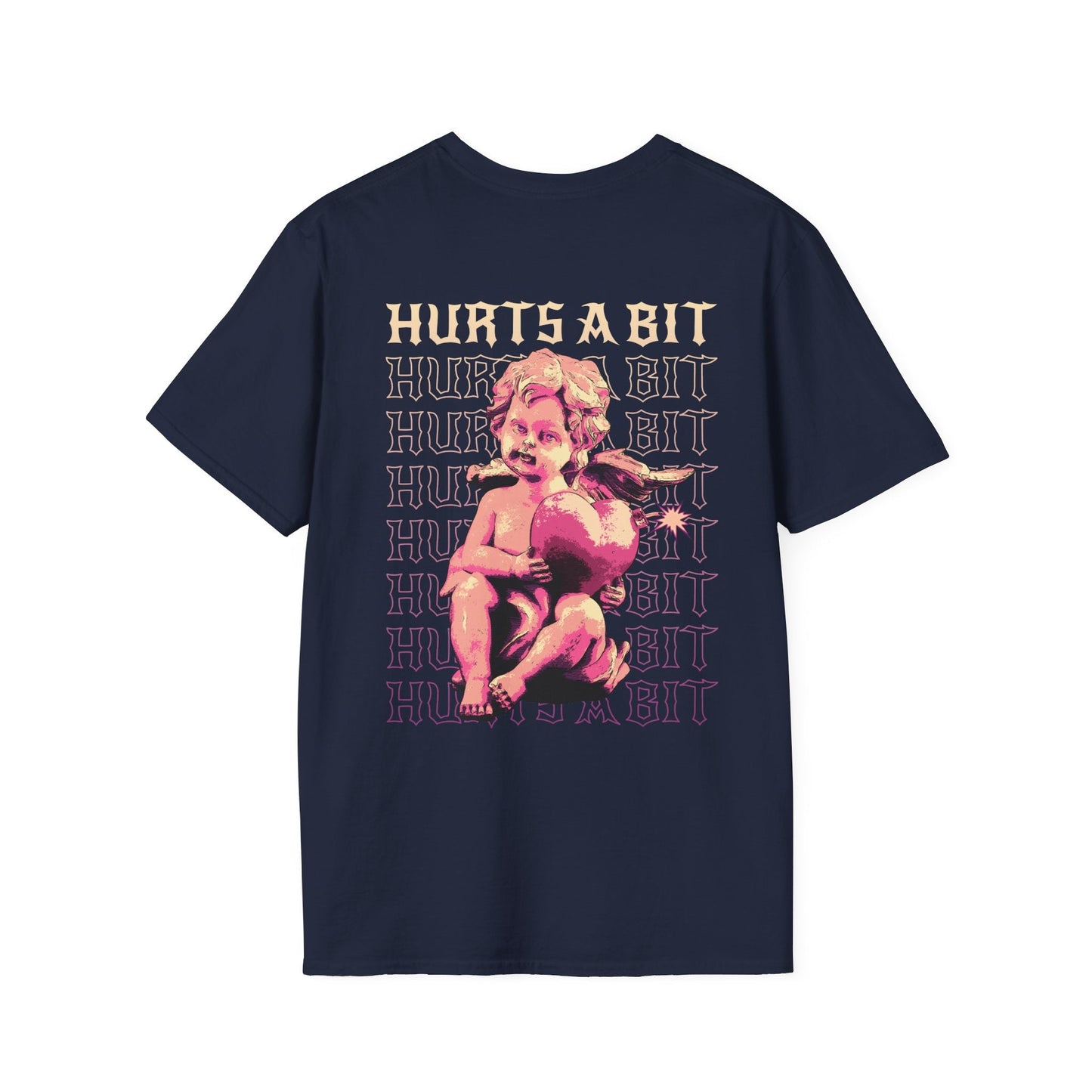 Hurts a bit - Streetwear - Gods Way - Unisex T-Shirt - Back Print-1