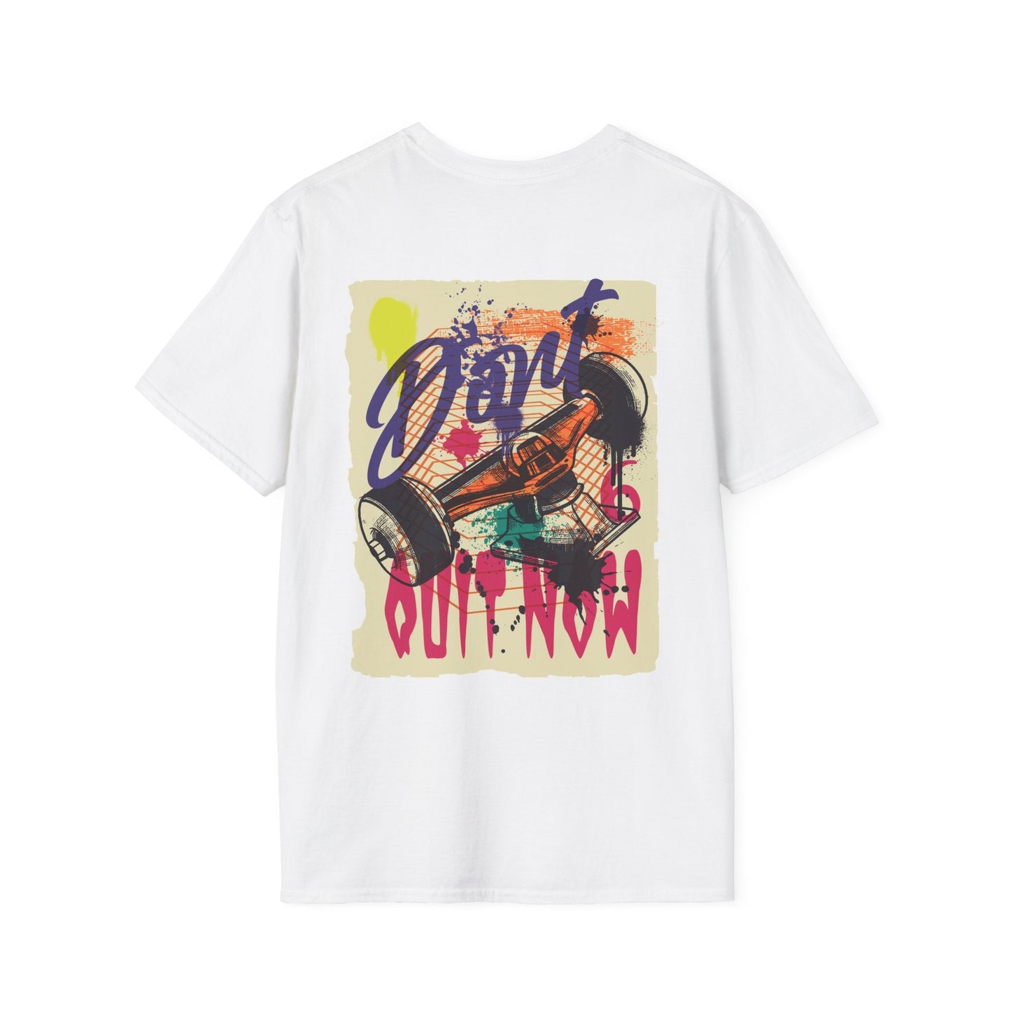Skate Truck - Urban Graffiti - Unisex T-Shirt - Back Print-3