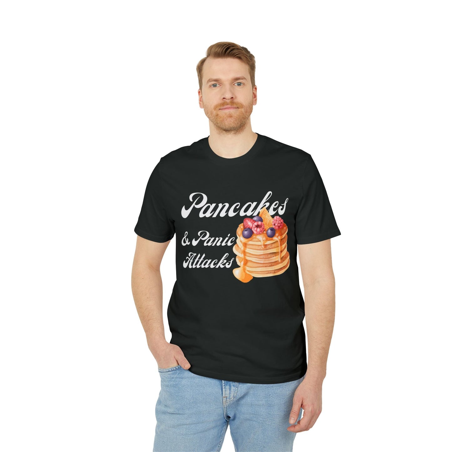 Pancakes & Panic Attacks - See the Way - Premium Bio Unisex T-Shirt - Front Print-4