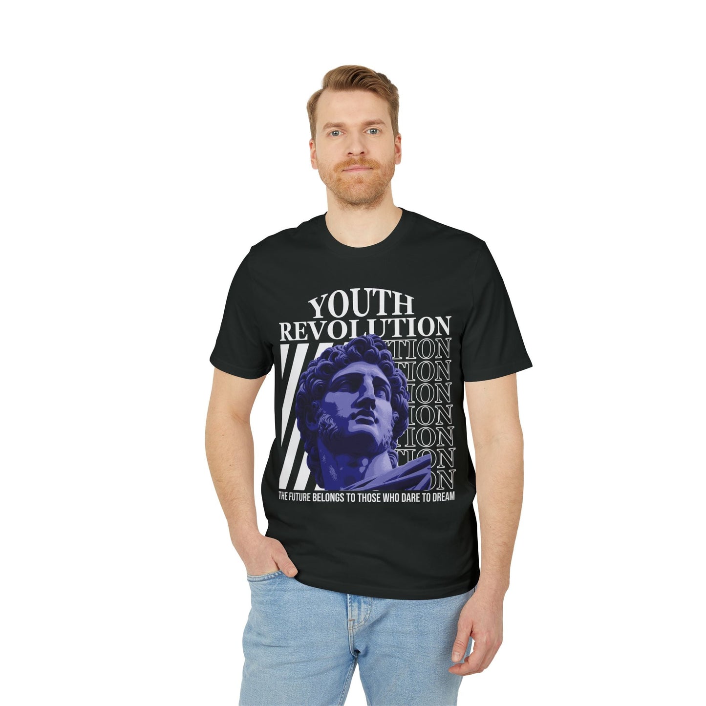 Youth Revolution - Gods Way - Premium Bio Unisex T-Shirt - Front Print-4