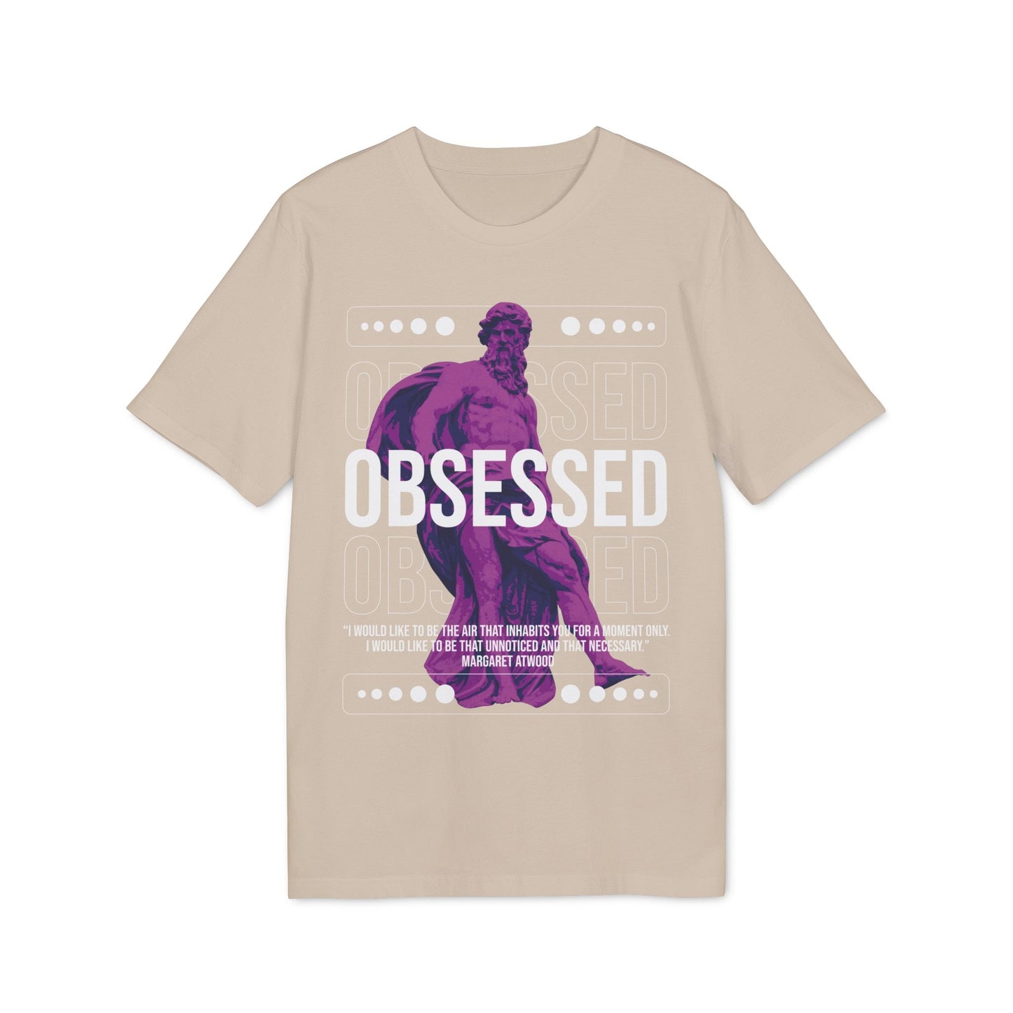 Obsessed - Gods Way - Premium Bio Unisex T-Shirt - Front Print-6