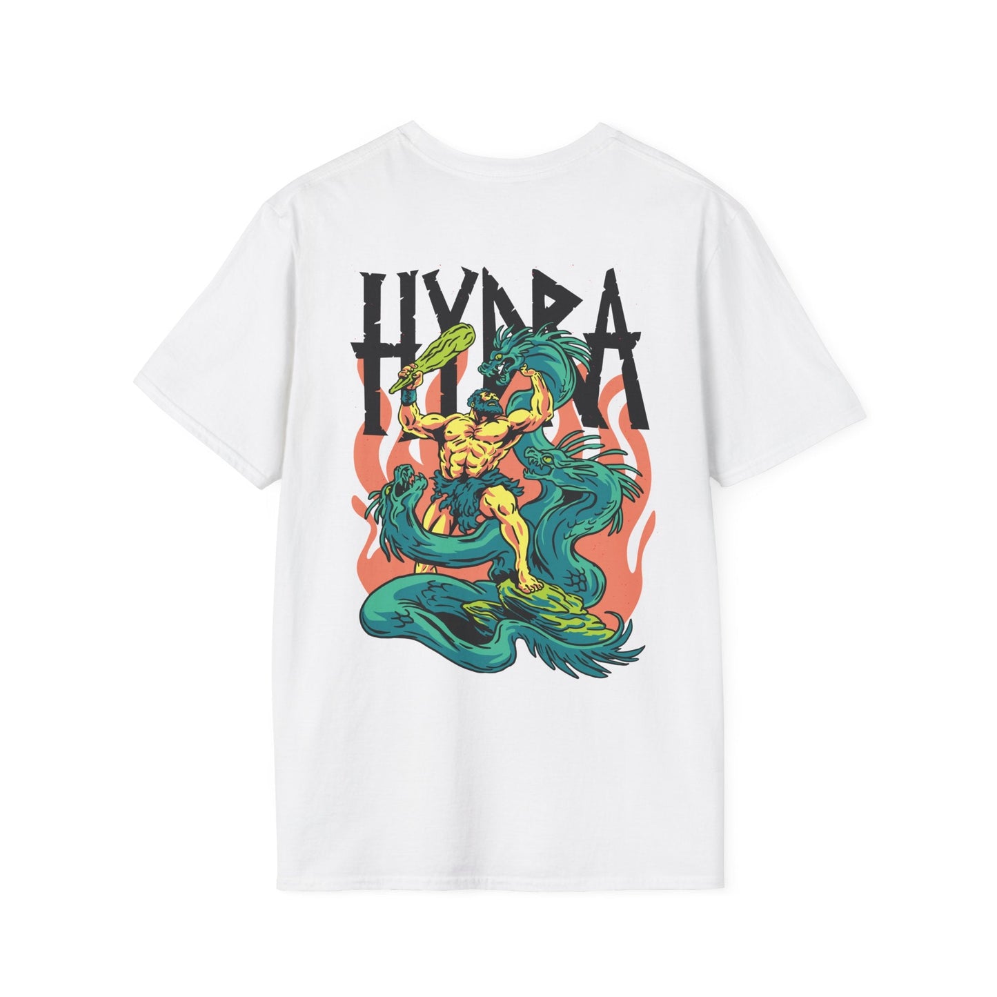 Hydra - Greek Mythology - Unisex T-Shirt - Back Print-0
