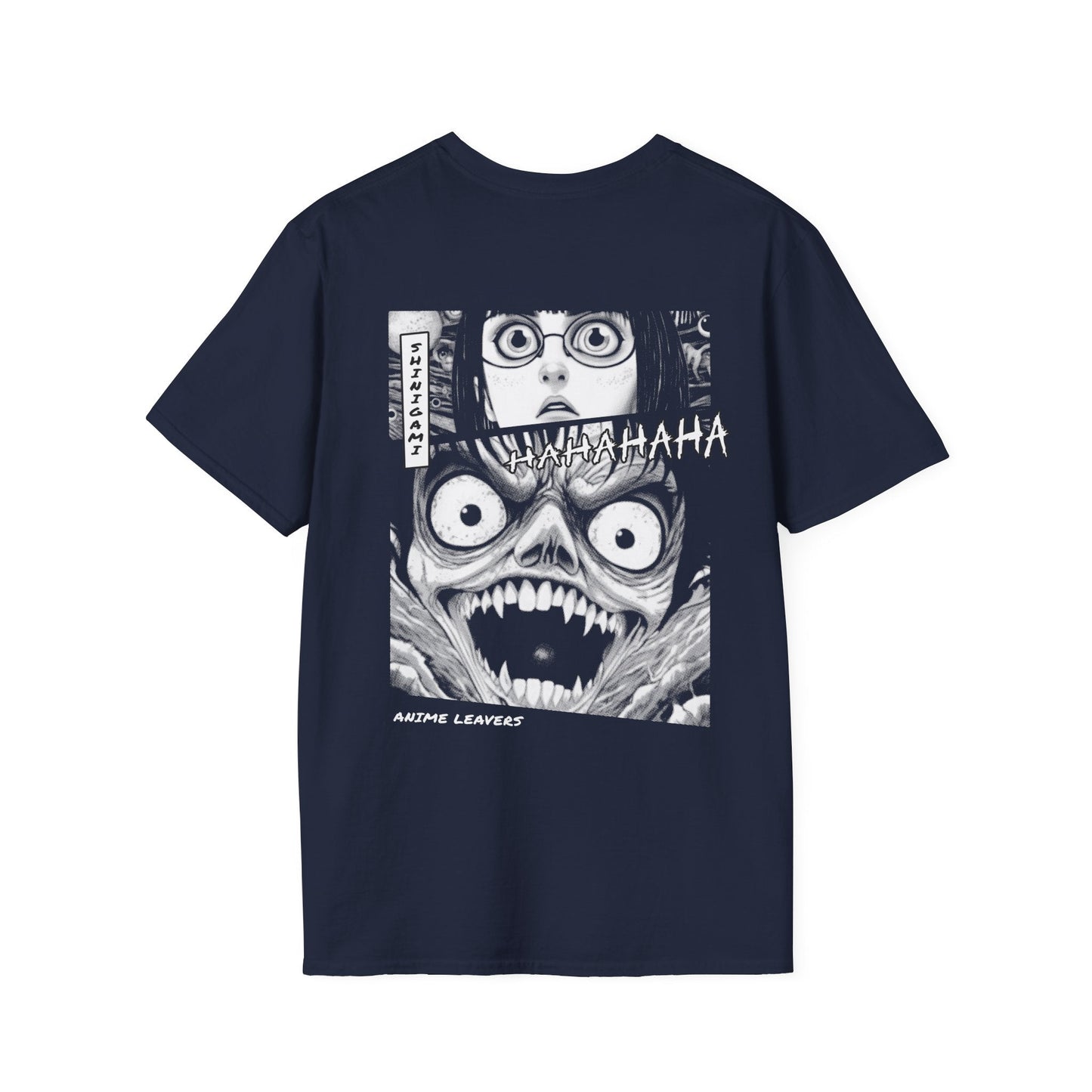 Anime Leavers - Anime World - Unisex T-Shirt - Back Print-2